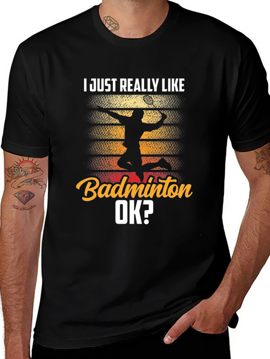 Badminton Lover T-Shirt - Funny Sports Tee