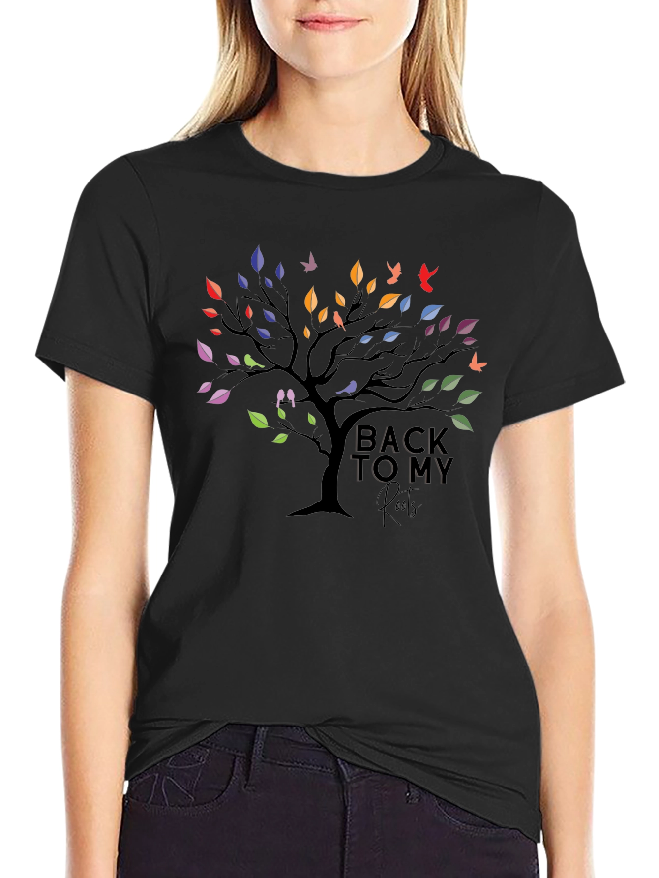 Back to My Roots Tree Graphic Tee