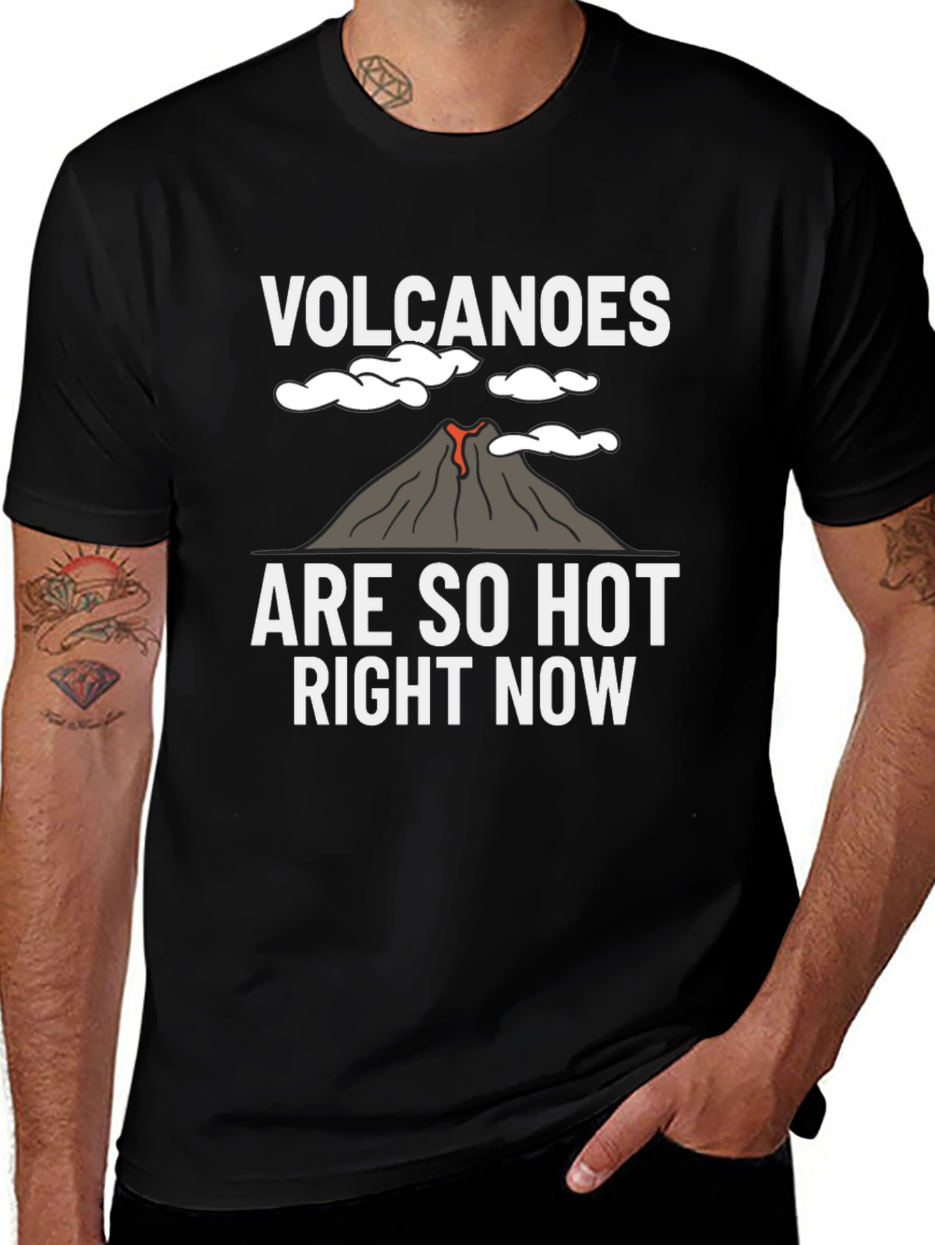 Volcanoes Are So Hot Right Now Graphic T-Shirt