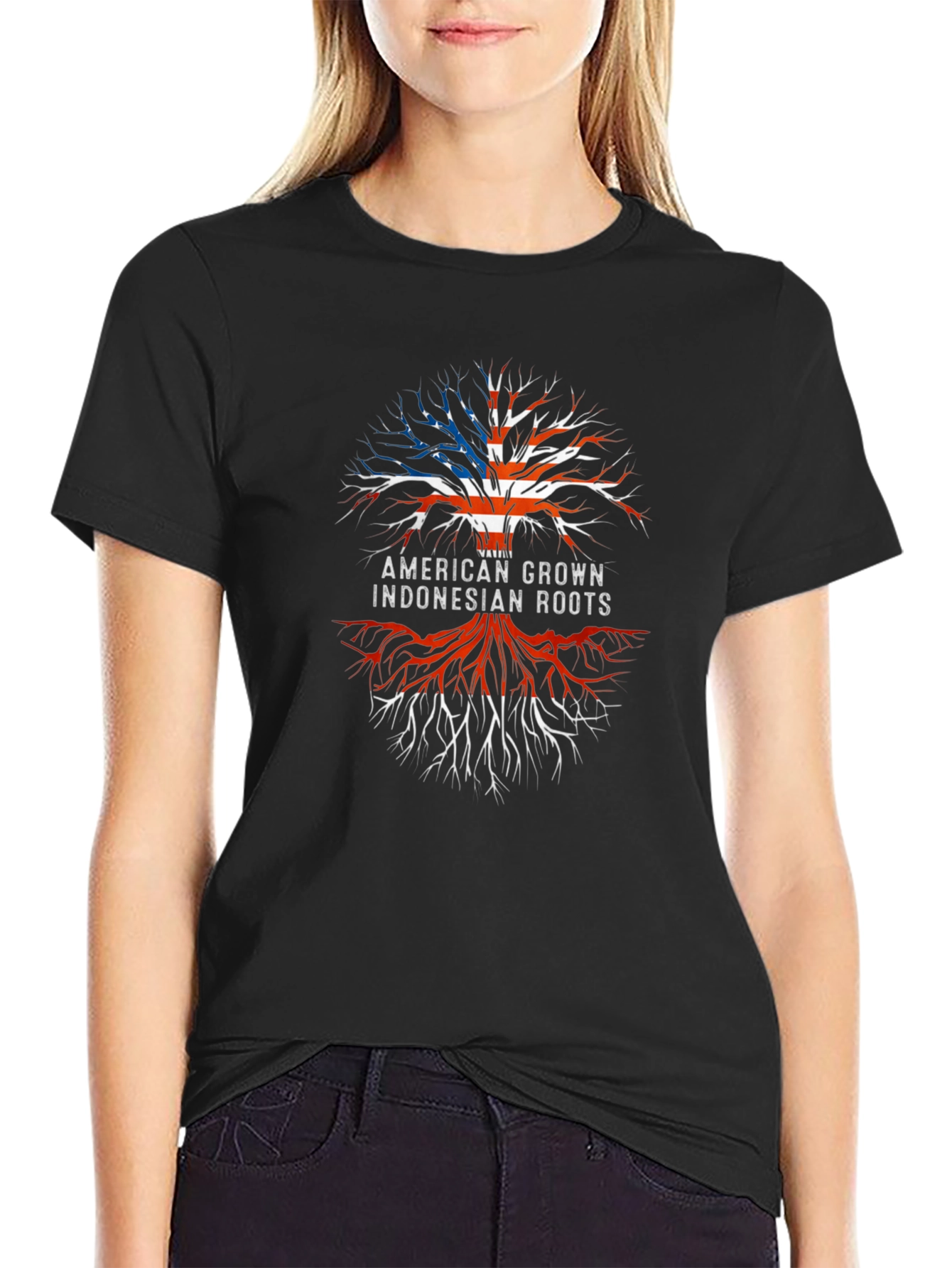 American Grown Indonesian Roots T-Shirt
