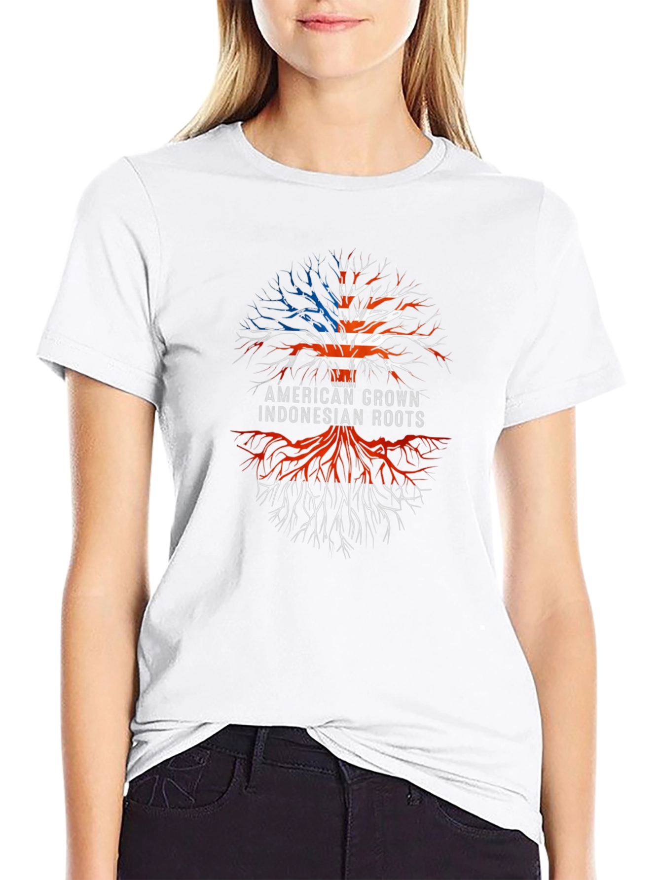 American Grown Indonesian Roots T-Shirt