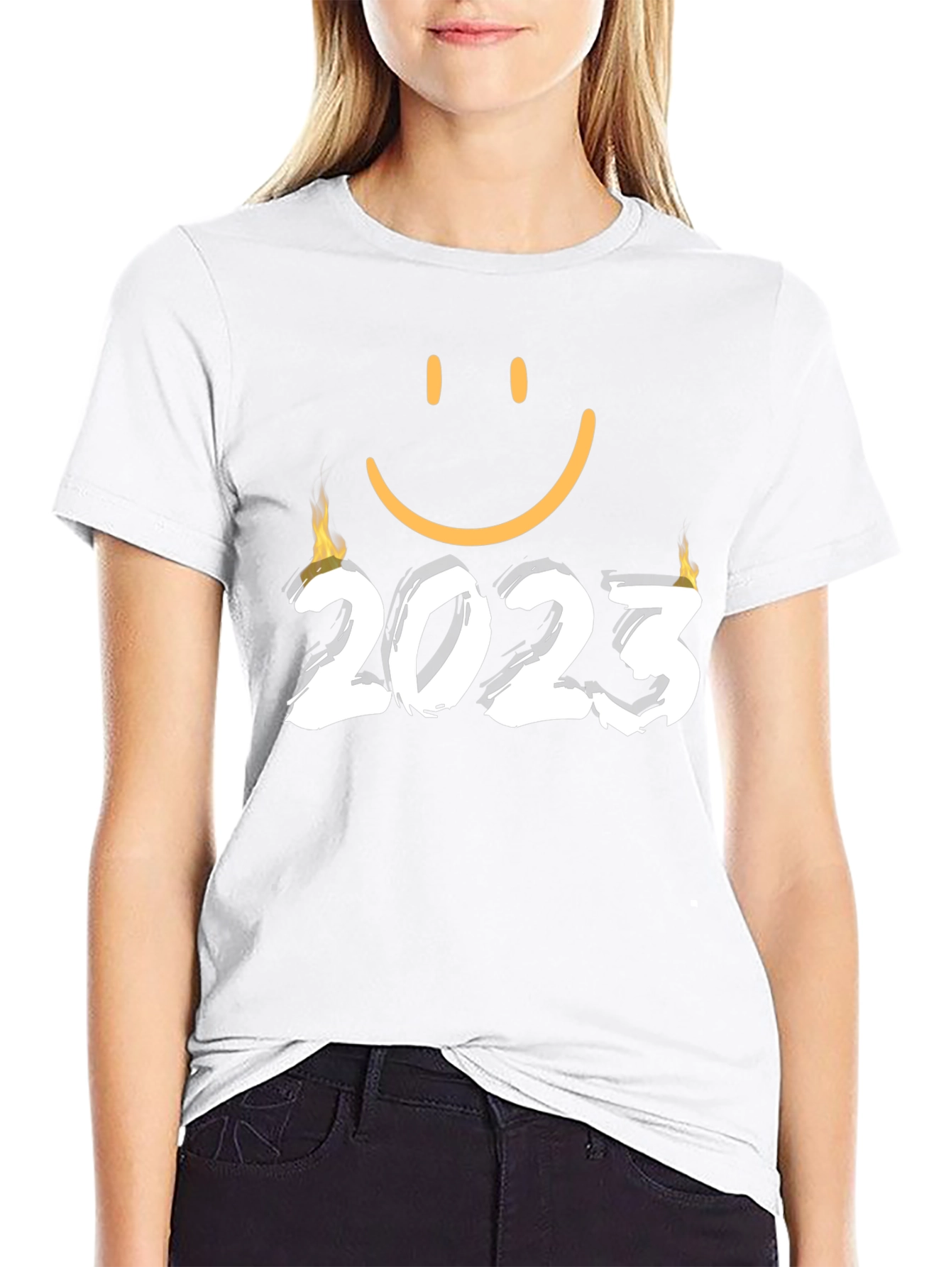 Smiley Face 2023 Graphic Tee