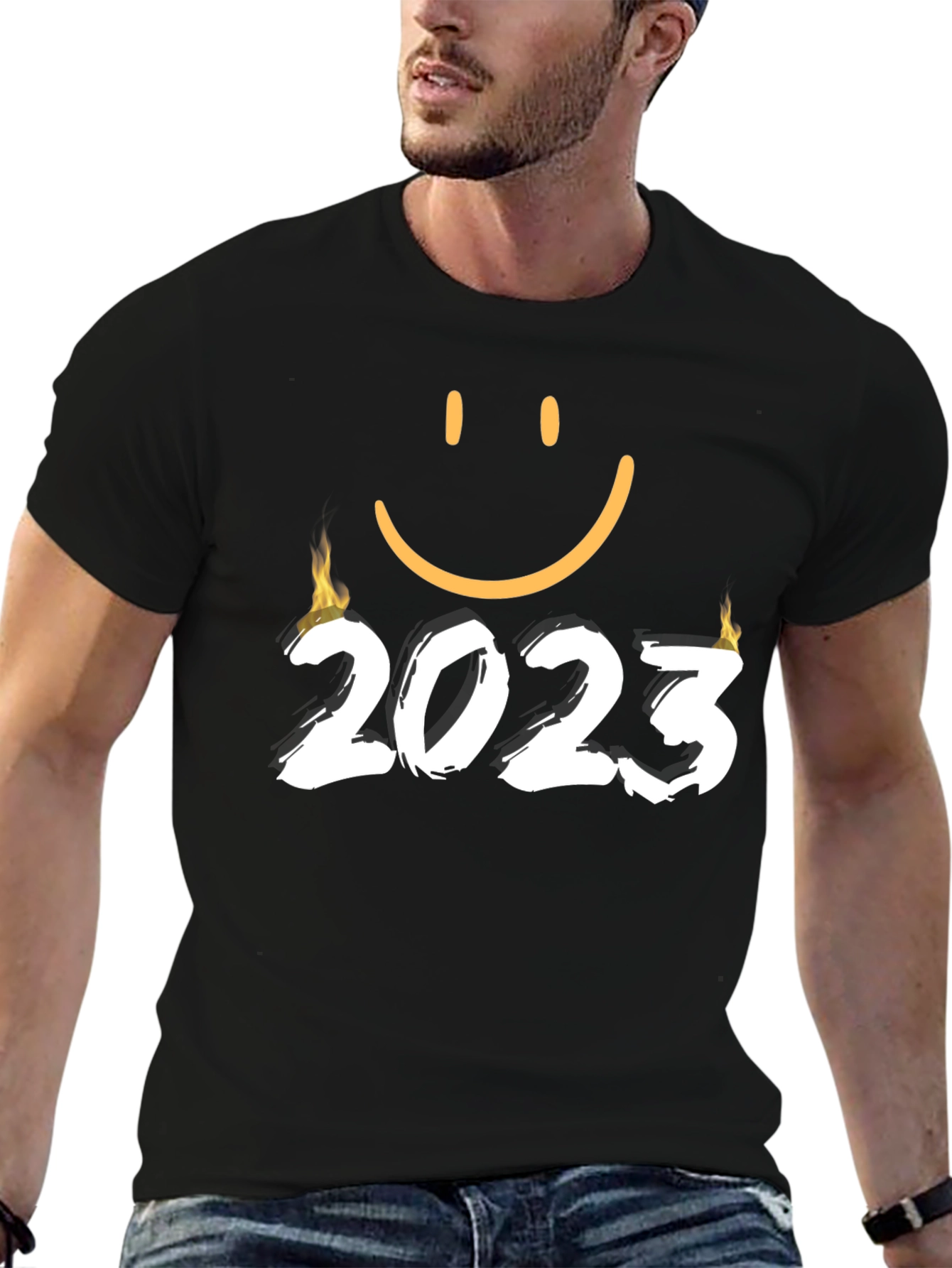 Smiley Face 2023 Graphic Tee