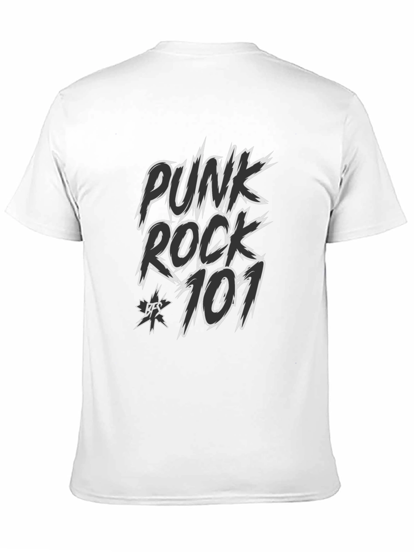 Punk Rock 101 Black Graphic Tee