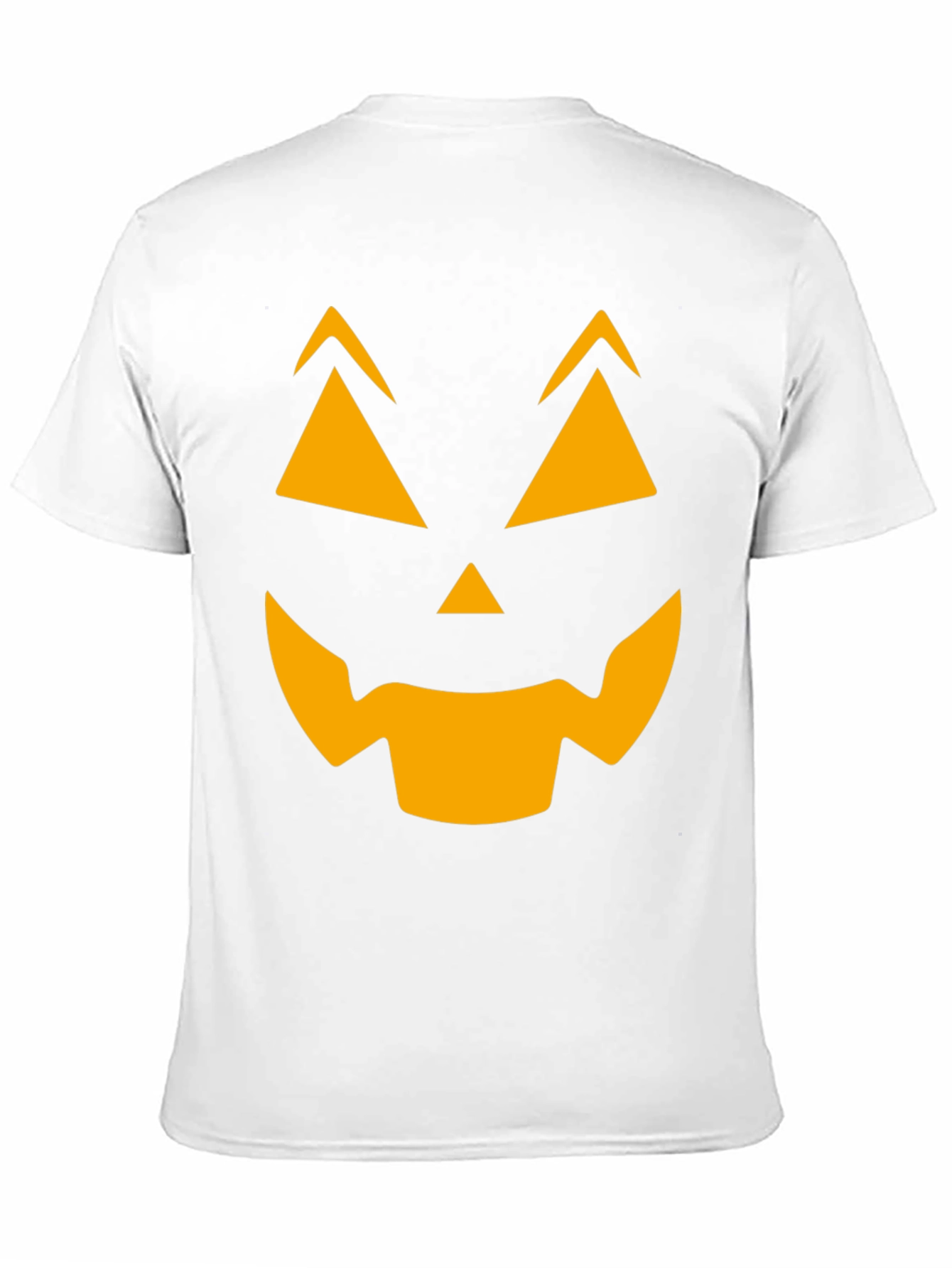 Halloween Pumpkin Face Graphic T-Shirt