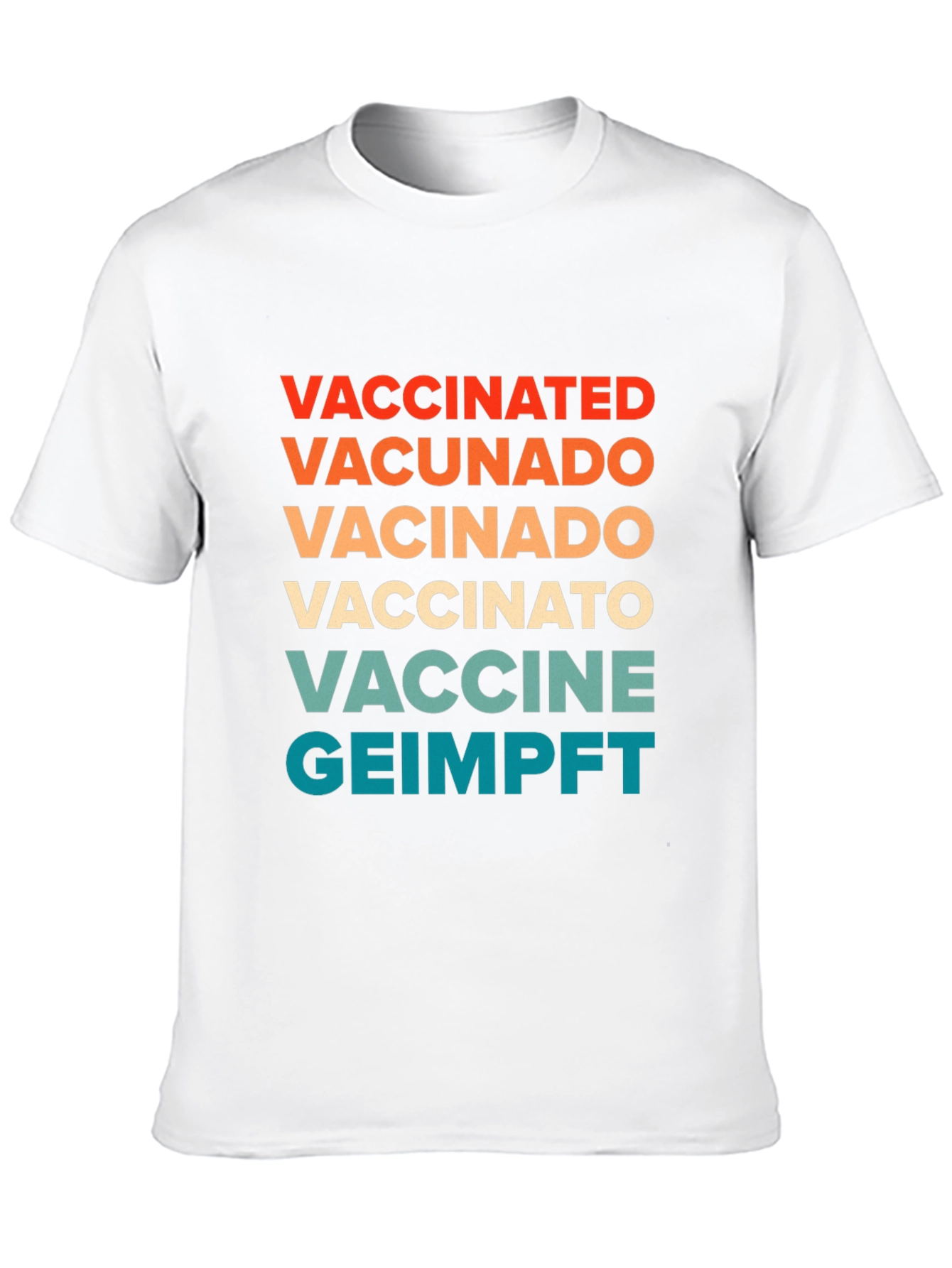 Vaccinated Languages Graphic Tee