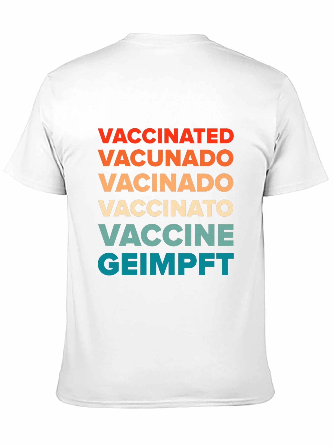 Vaccinated Languages Graphic Tee