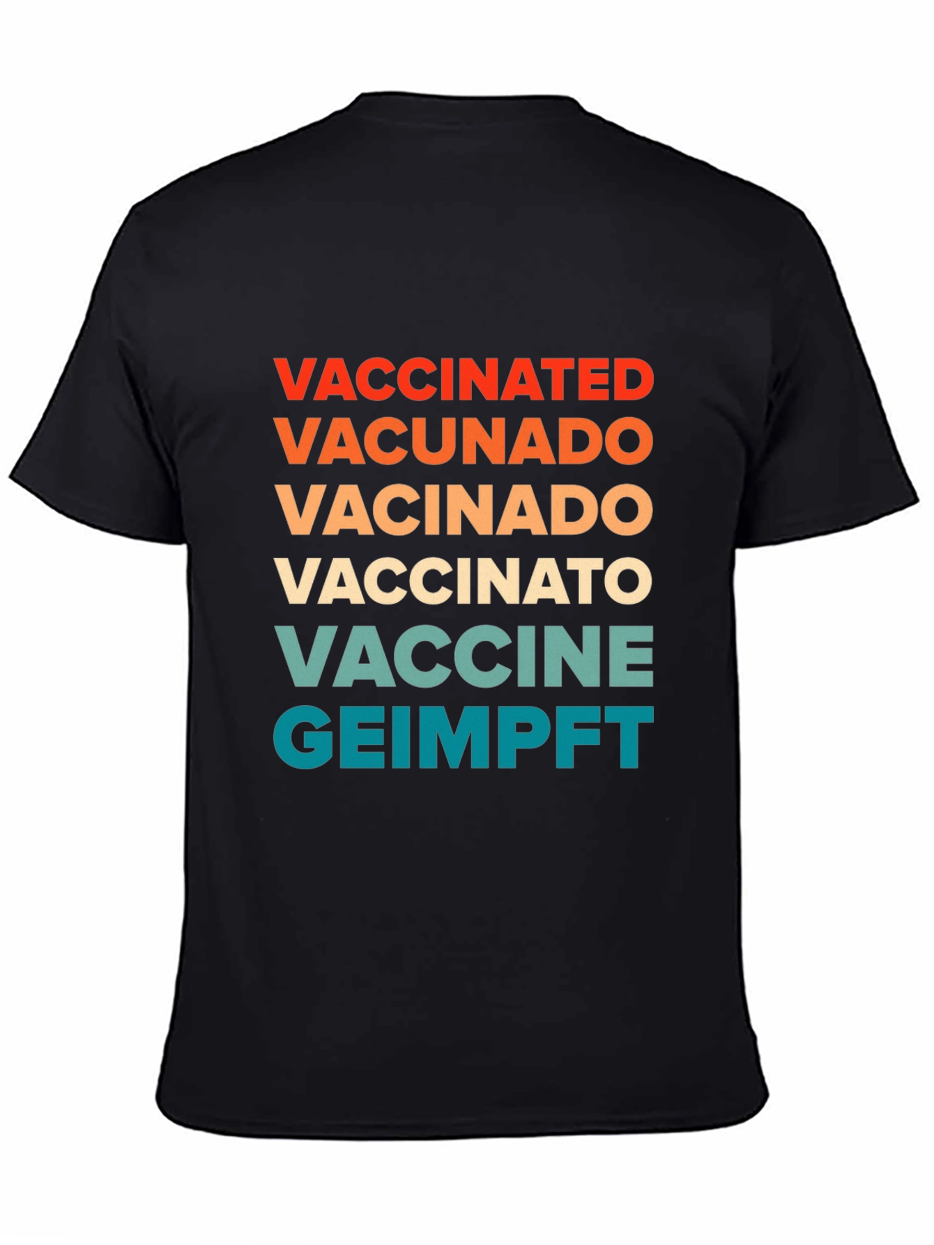 Vaccinated Languages Graphic Tee