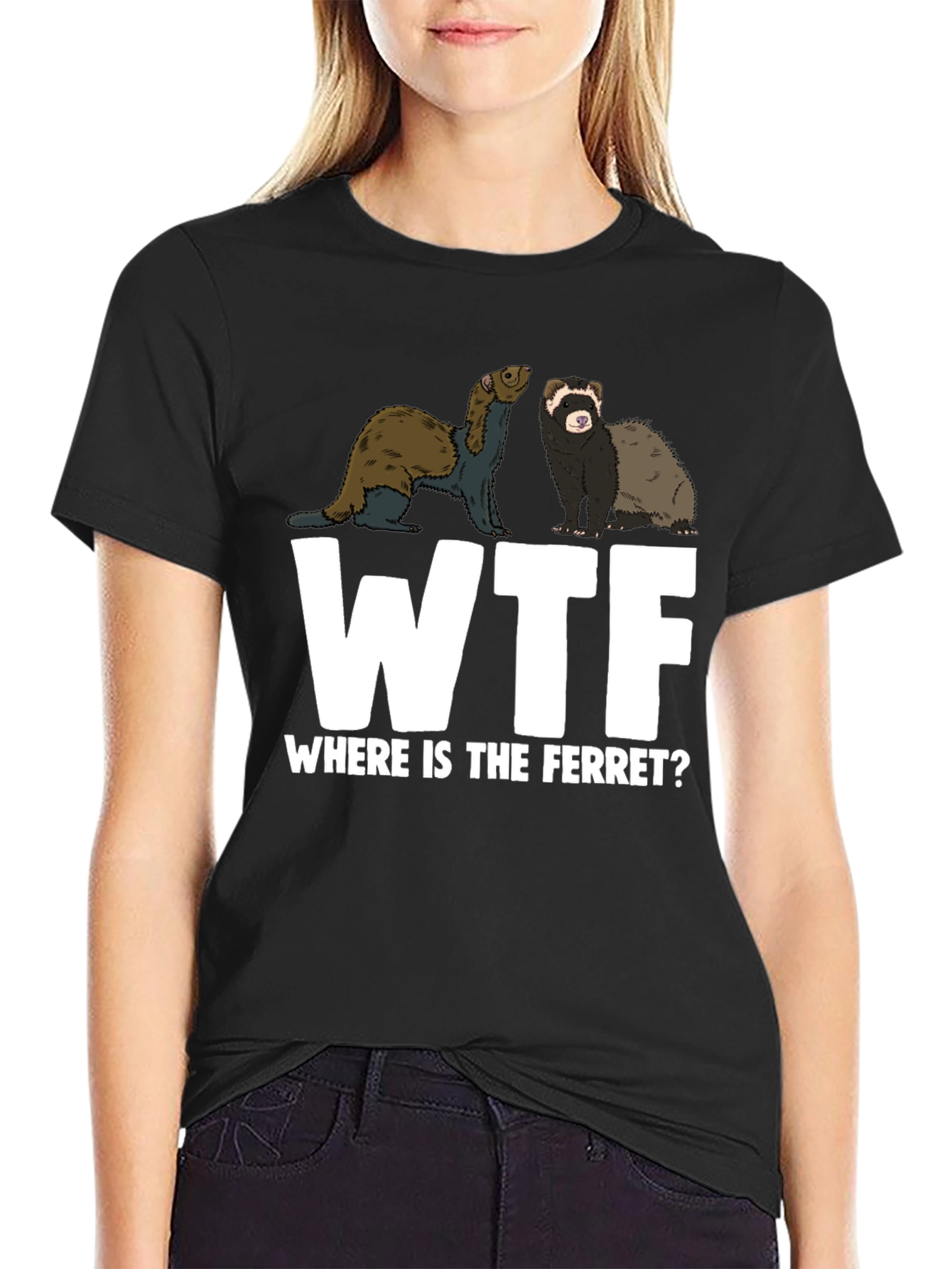 WTF Where is the Ferret T-Shirt