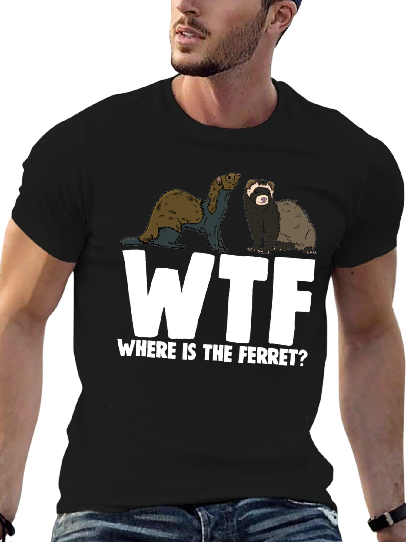WTF Where is the Ferret T-Shirt