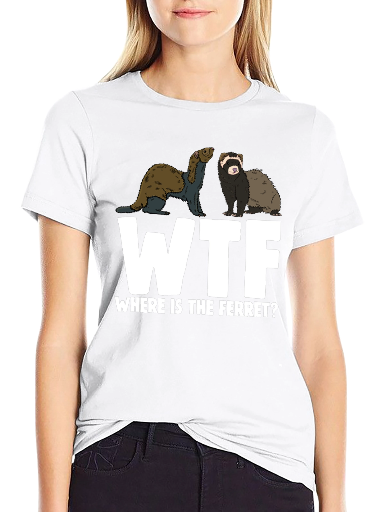 WTF Where is the Ferret T-Shirt