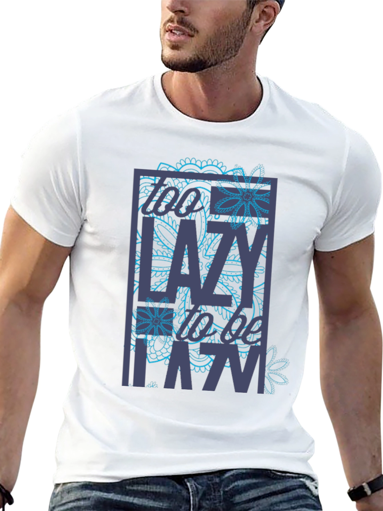 Too Lazy To Be Lazy Graphic Tee