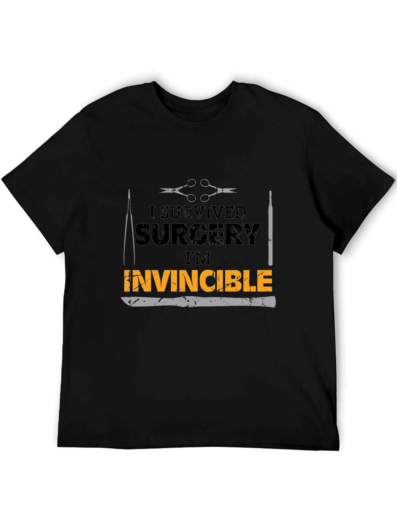 Surgery Survivor Graphic Tee - Invincible T-Shirt