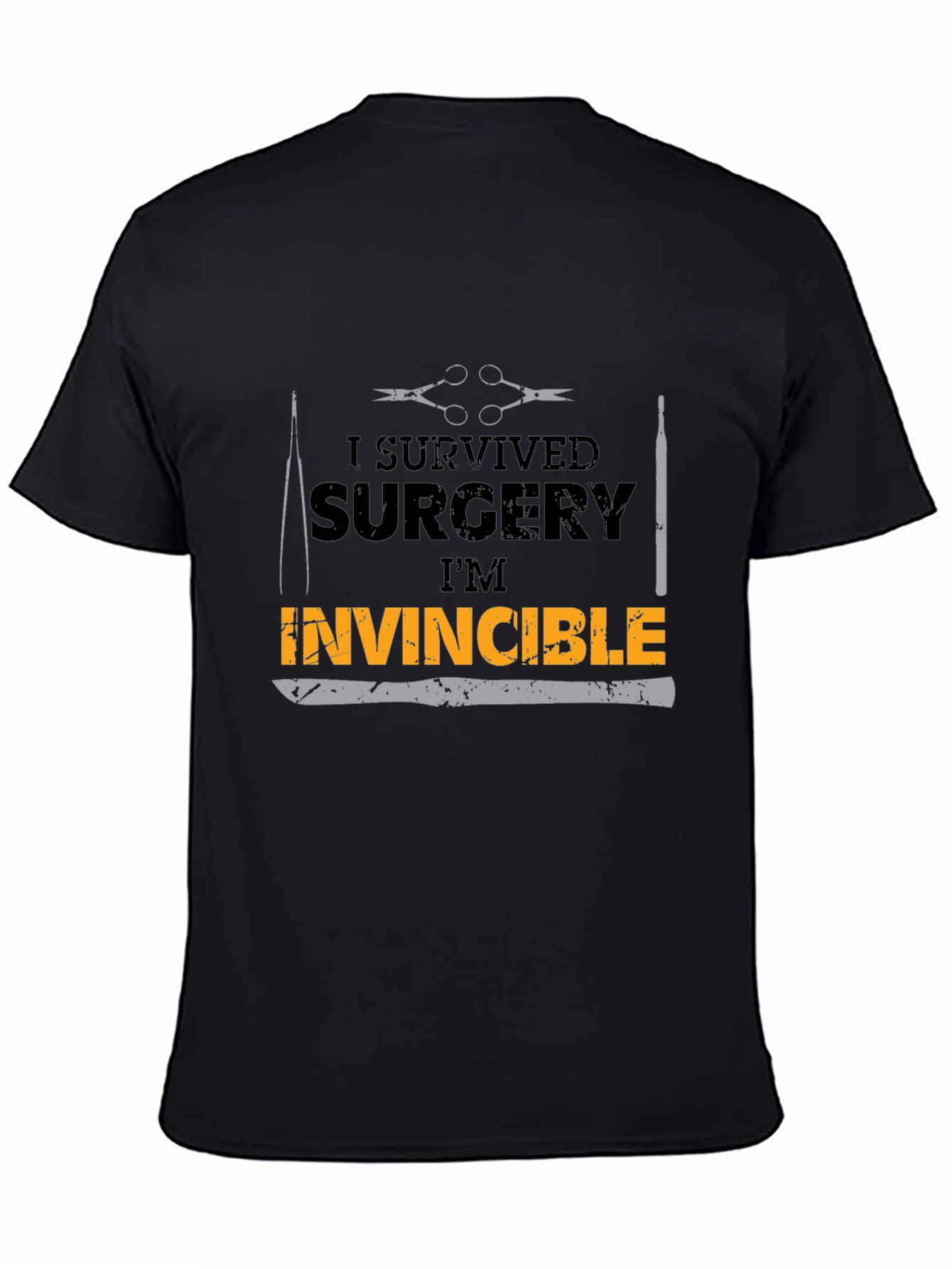 Surgery Survivor Graphic Tee - Invincible T-Shirt
