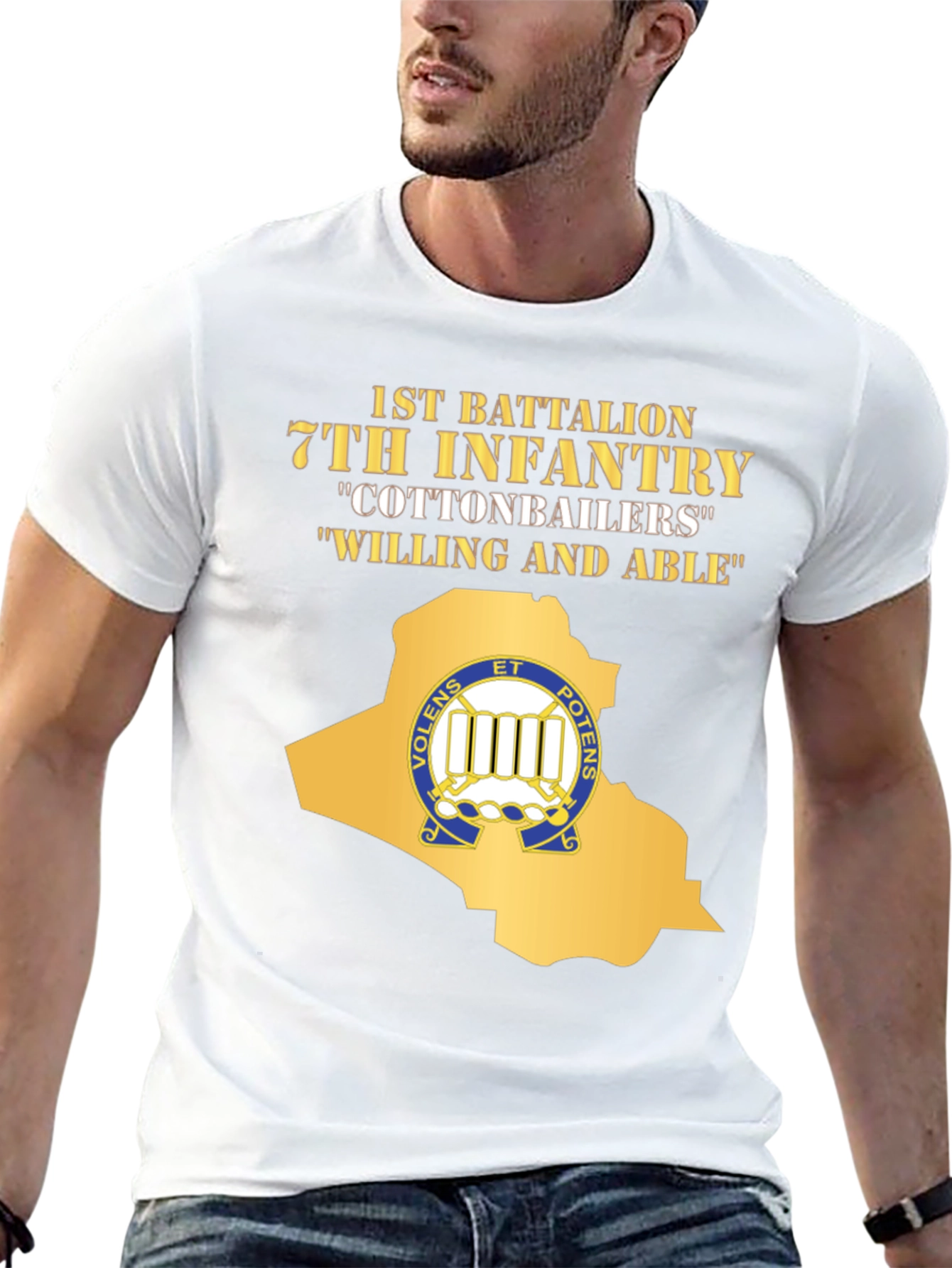 1st Battalion 7th Infantry T-Shirt