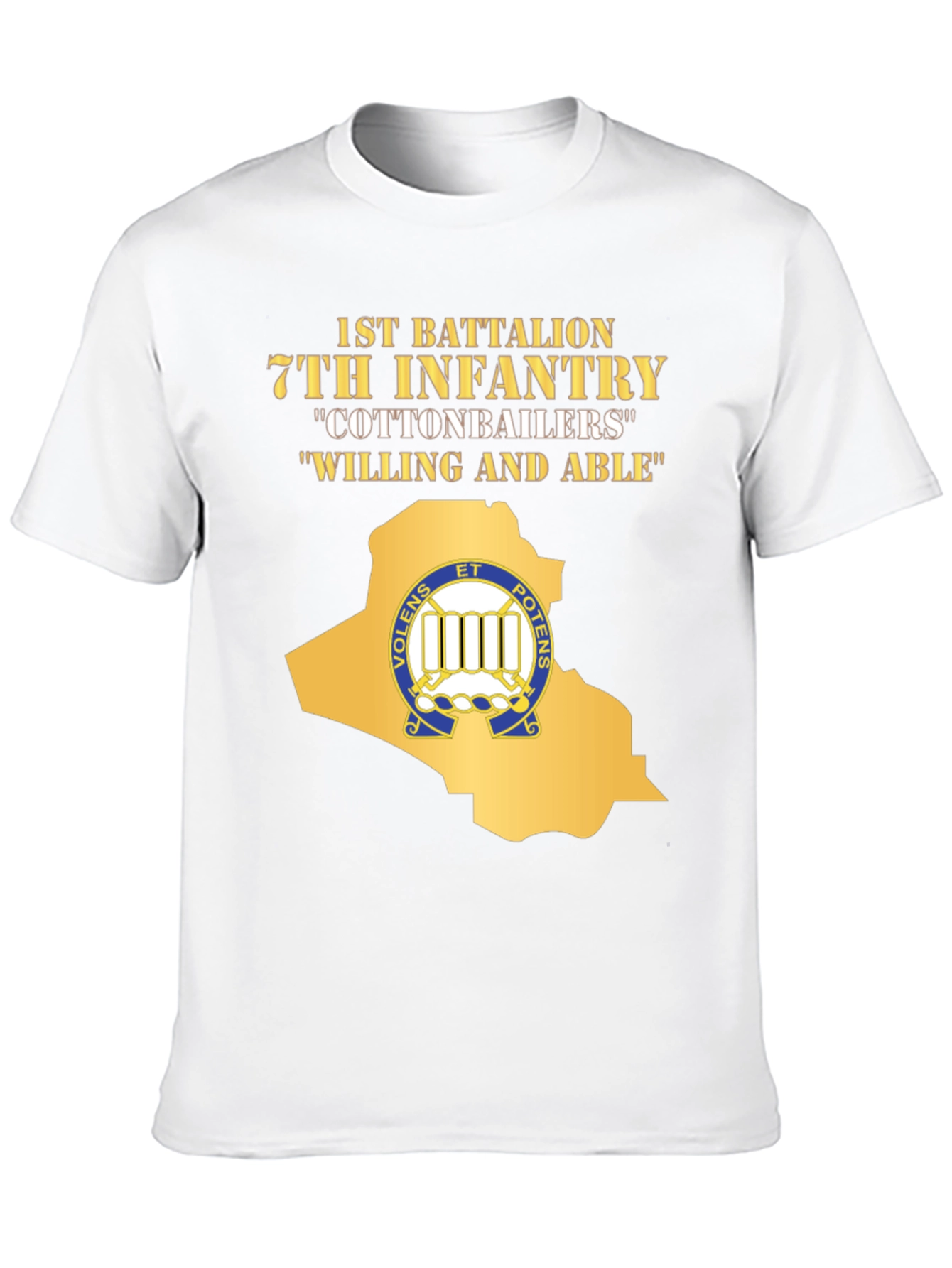 1st Battalion 7th Infantry T-Shirt