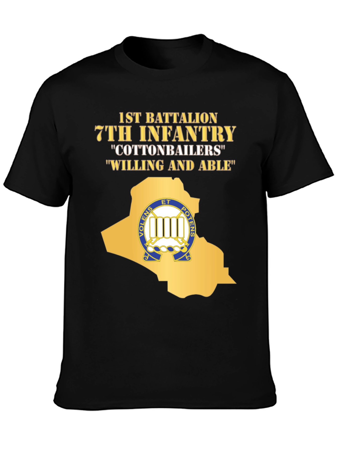 1st Battalion 7th Infantry T-Shirt
