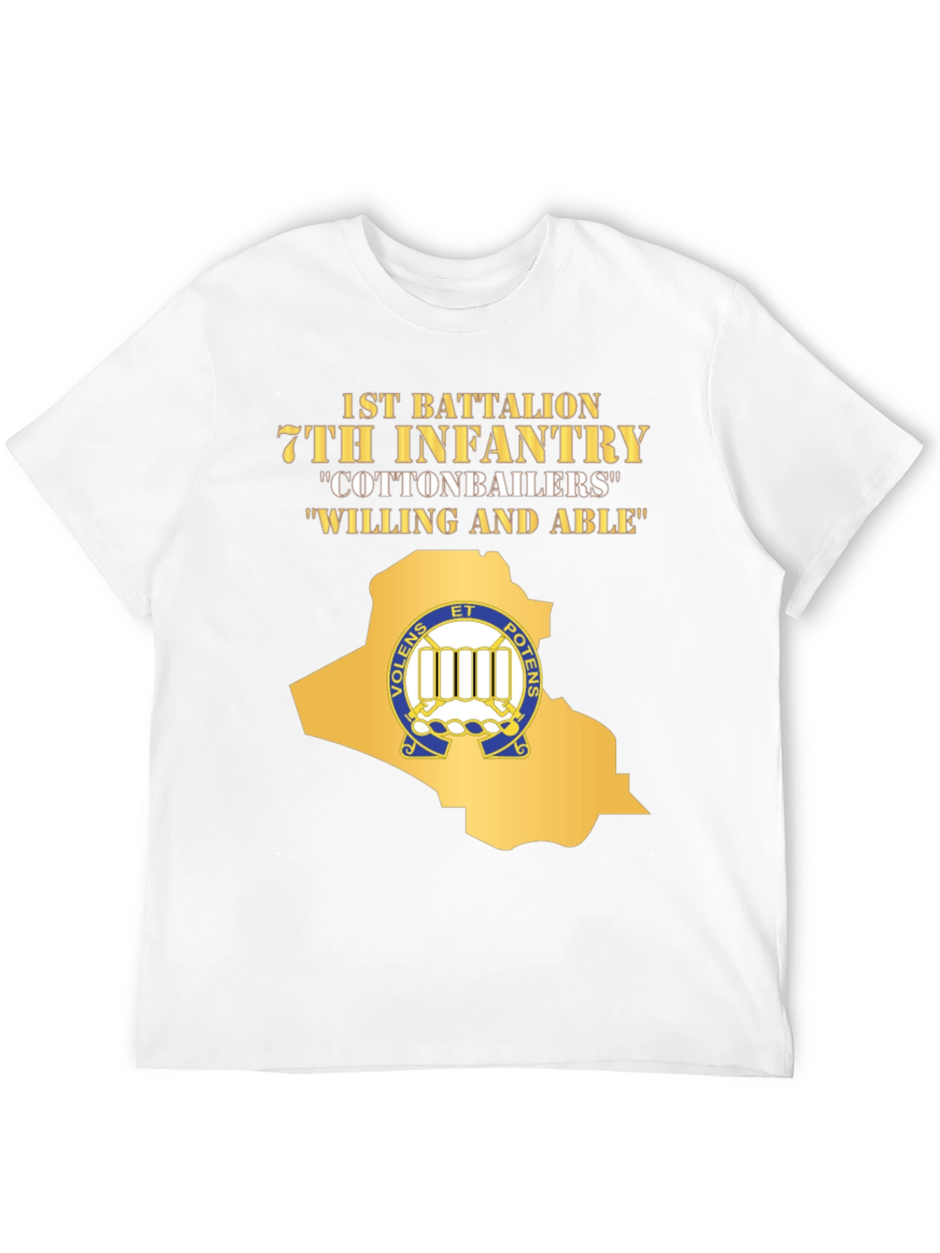 1st Battalion 7th Infantry T-Shirt