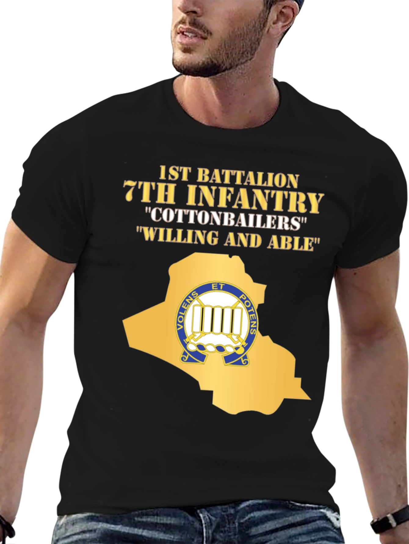 1st Battalion 7th Infantry T-Shirt