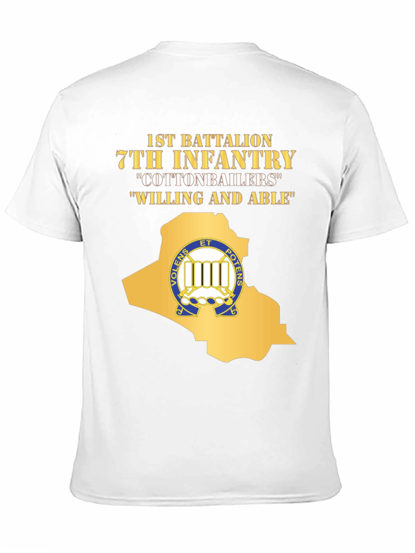 1st Battalion 7th Infantry T-Shirt