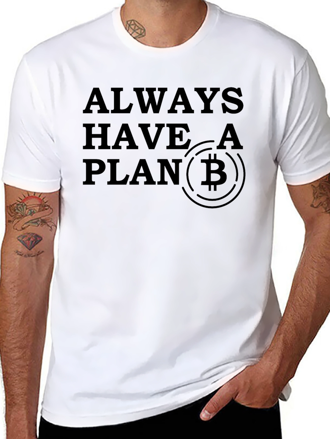 Bitcoin T-Shirt: Always Have a Plan