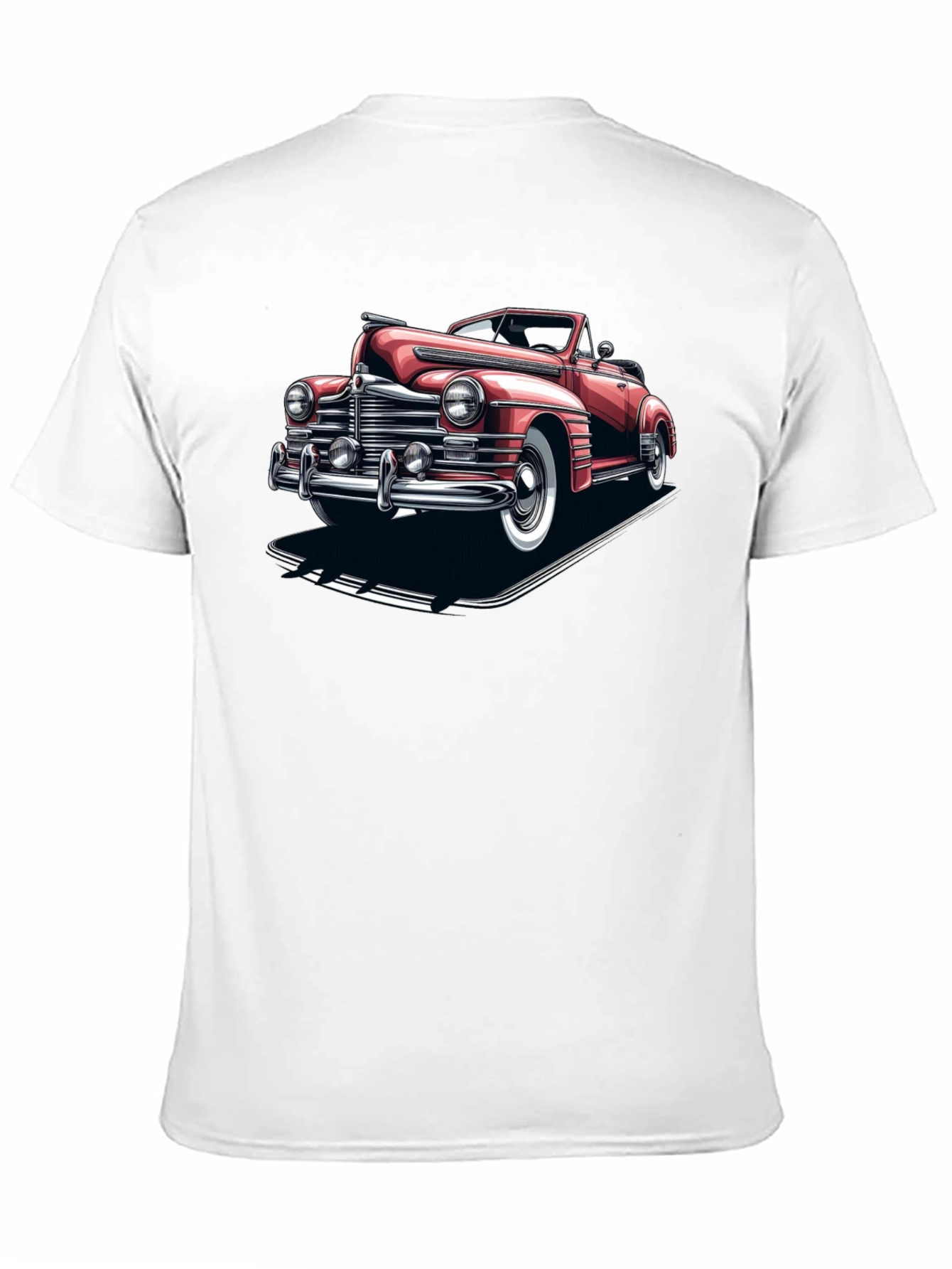Classic Car Graphic Tee - Retro Style
