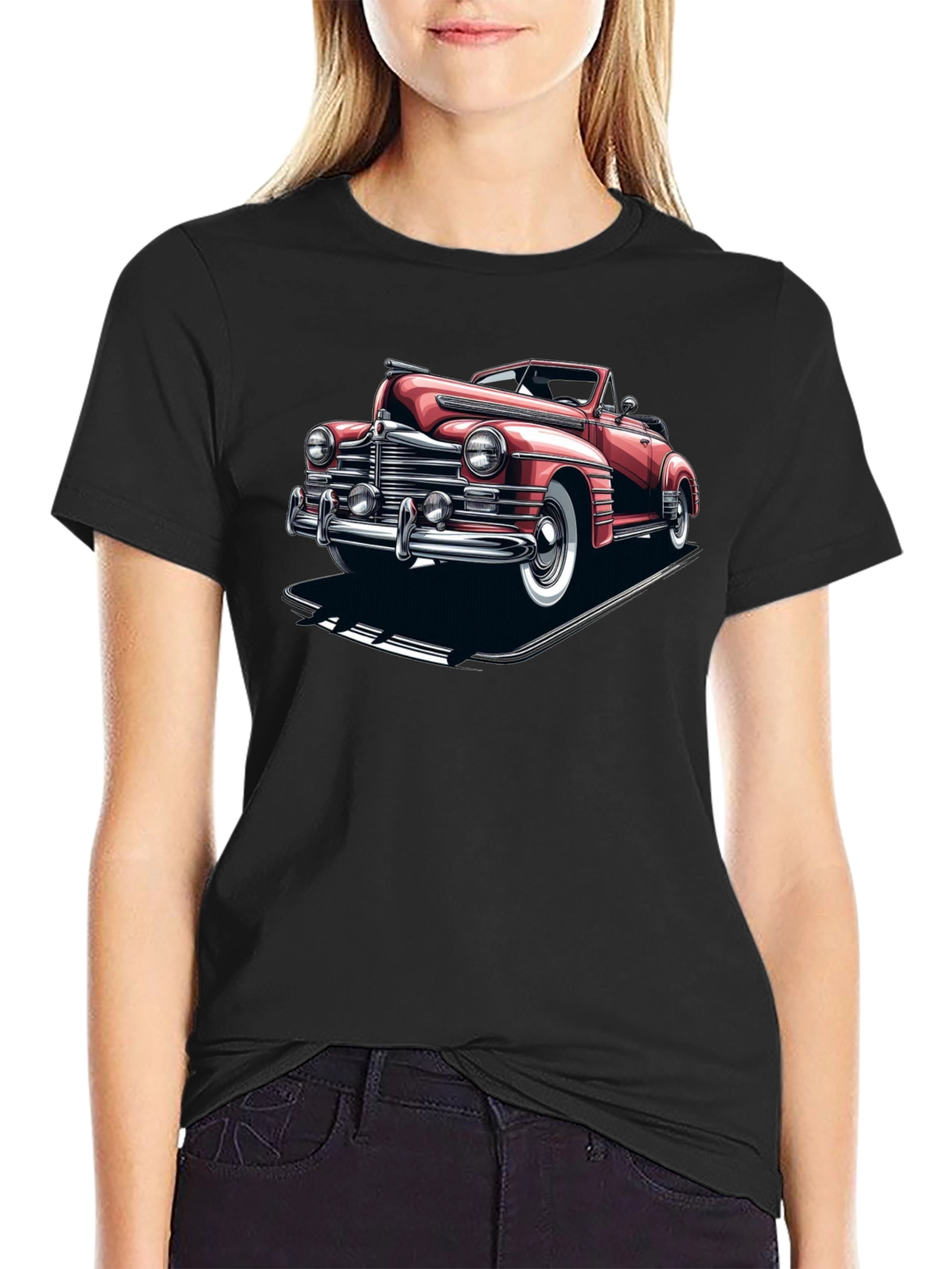 Classic Car Graphic Tee - Retro Style