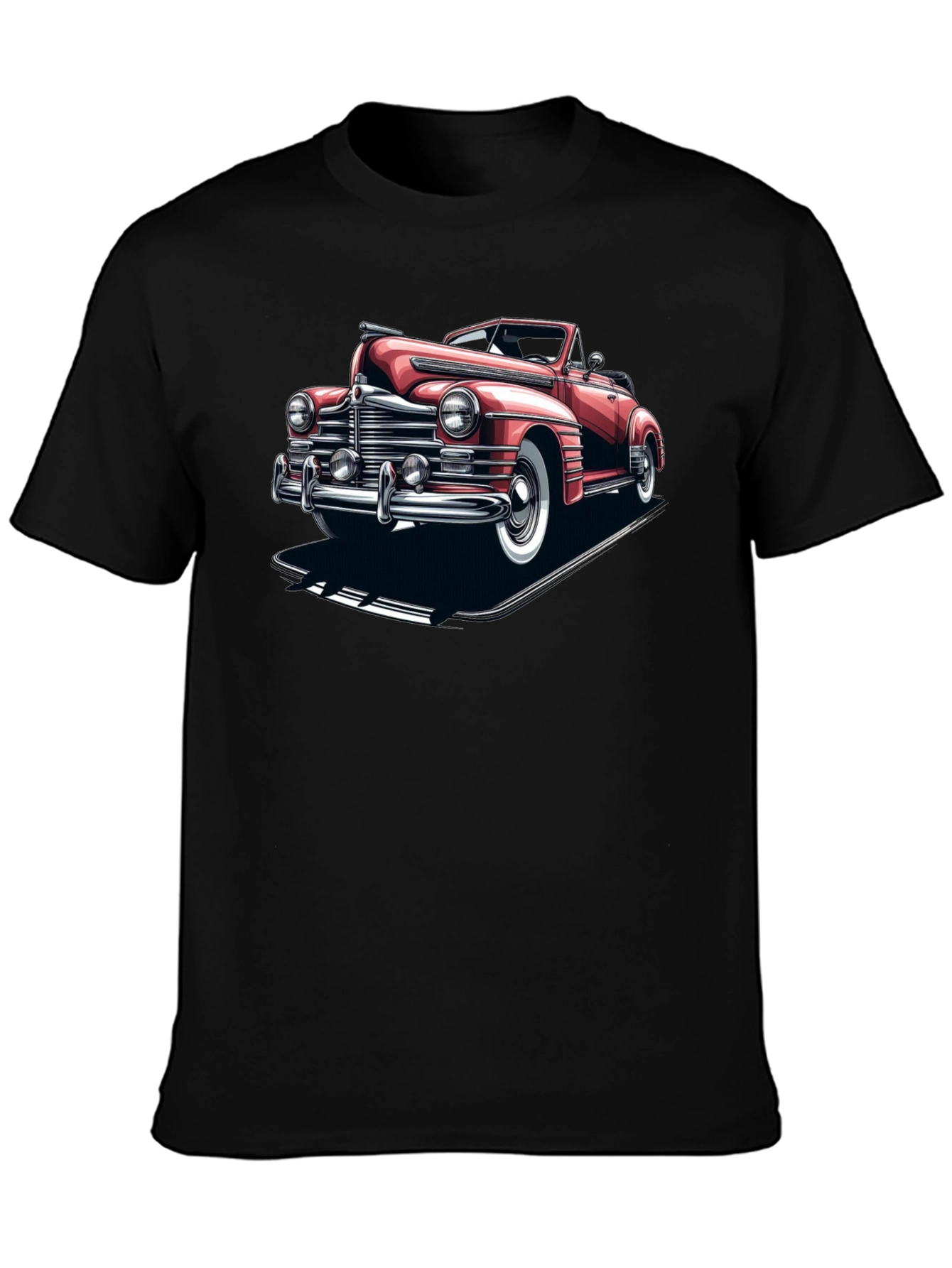 Classic Car Graphic Tee - Retro Style