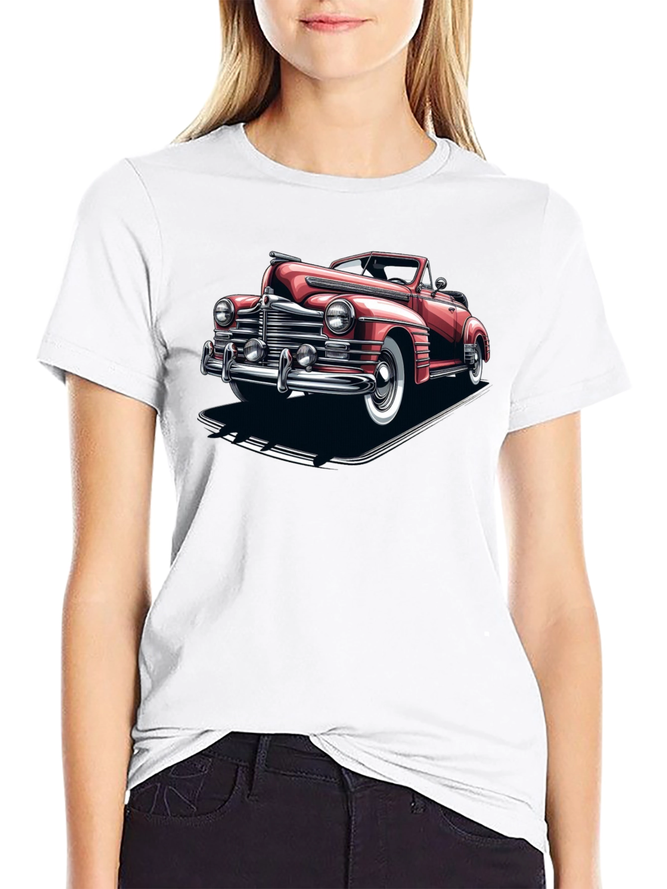 Classic Car Graphic Tee - Retro Style