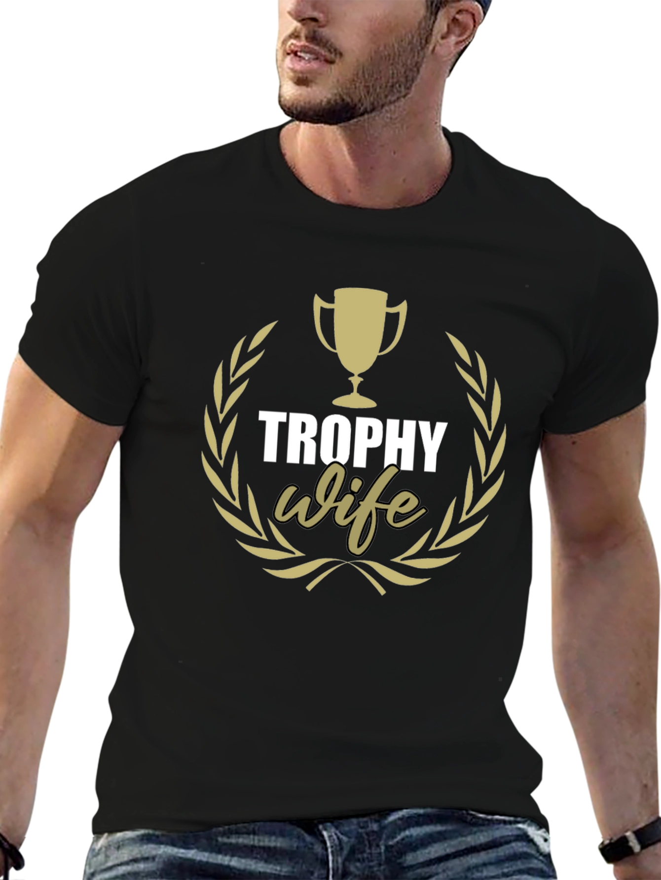 Trophy Wife Graphic Tee - Husband Gift