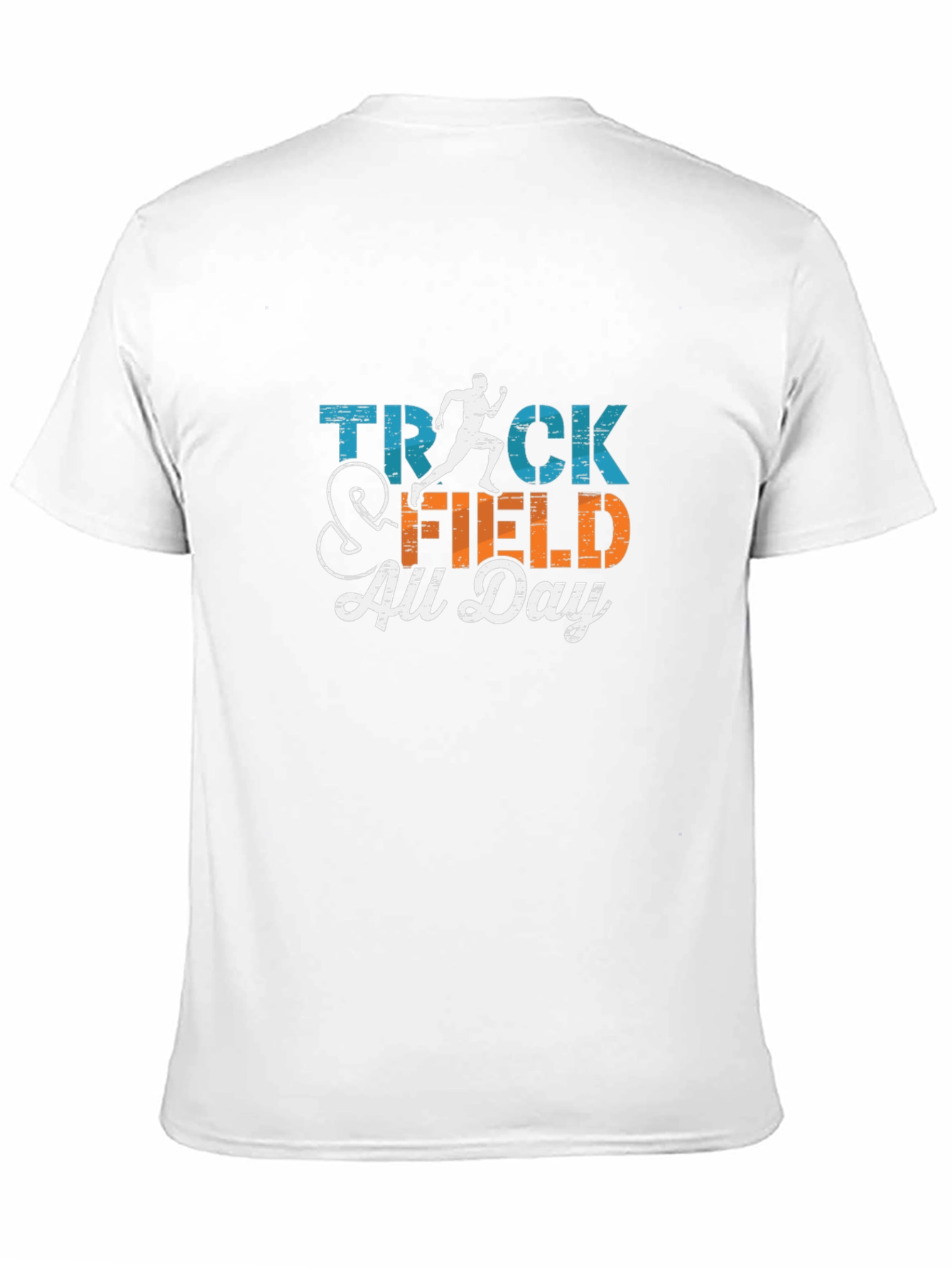 Track & Field All Day Black Graphic T-Shirt