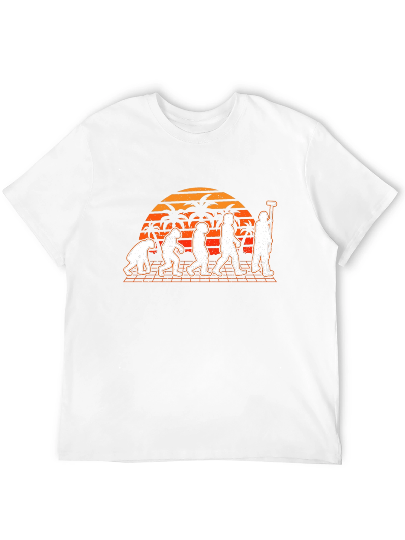 Curling Evolution Graphic Tee - Black Cotton T-Shirt