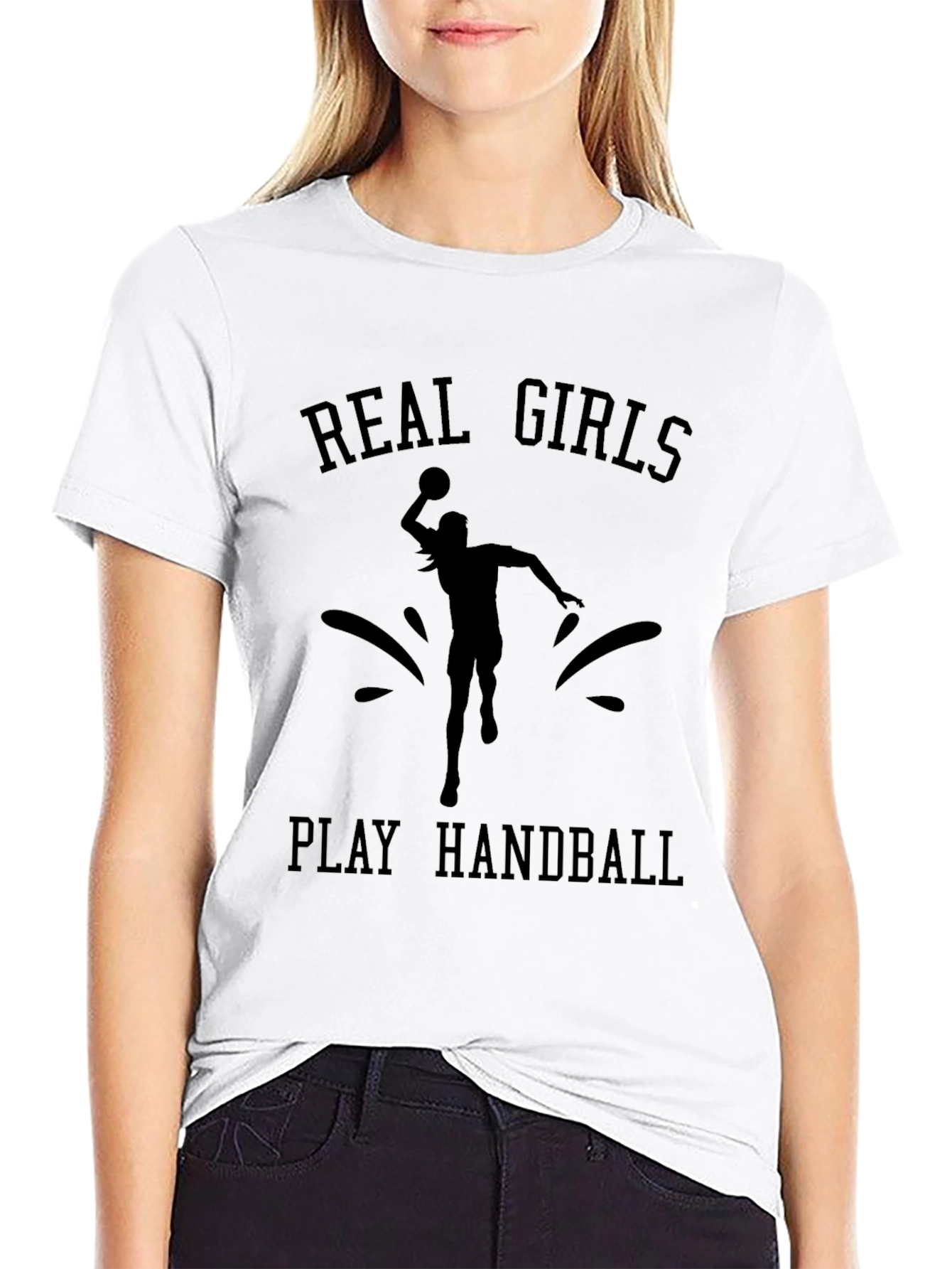 Real Girls Play Handball T-Shirt