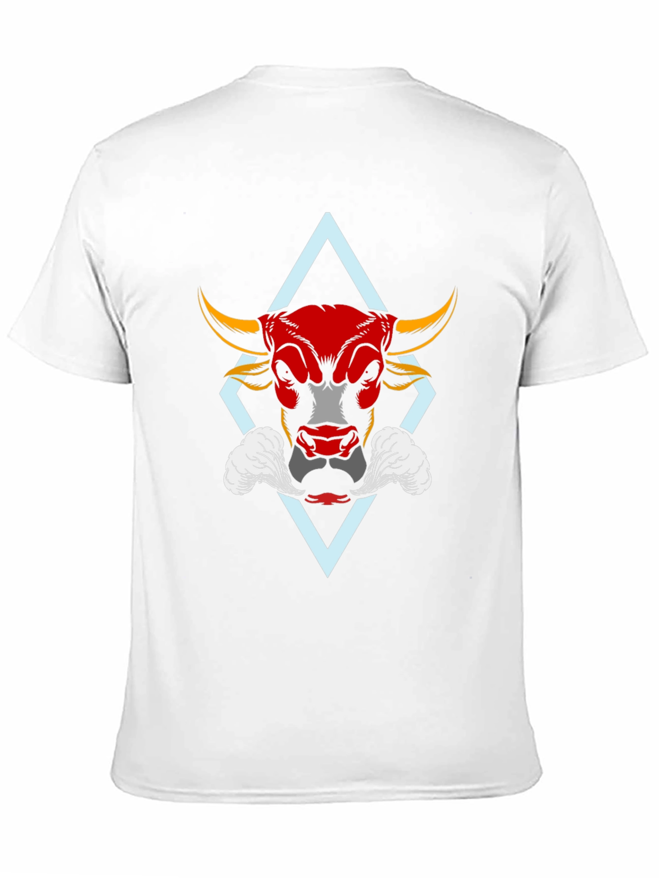 Bull Graphic Tee - Bold Red Bull Design
