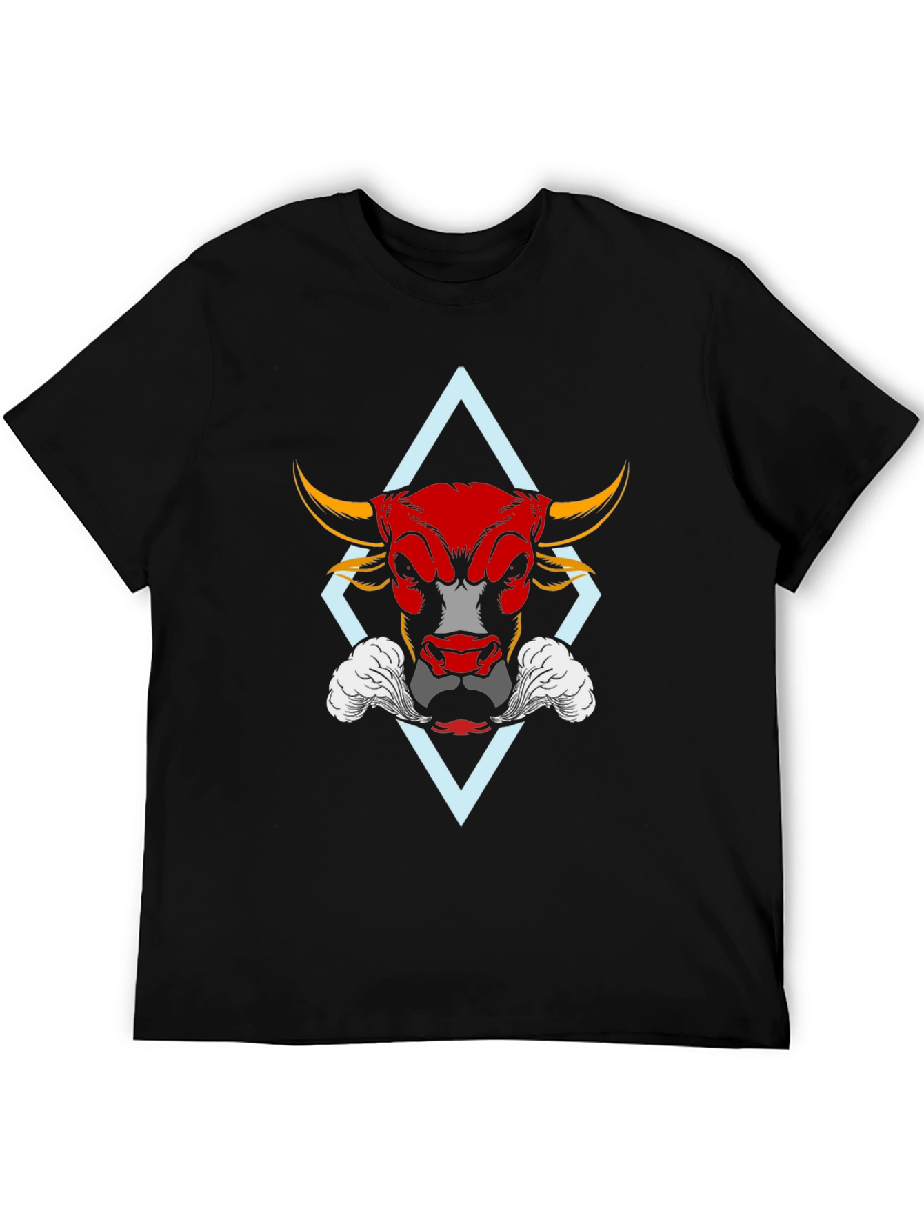 Bull Graphic Tee - Bold Red Bull Design