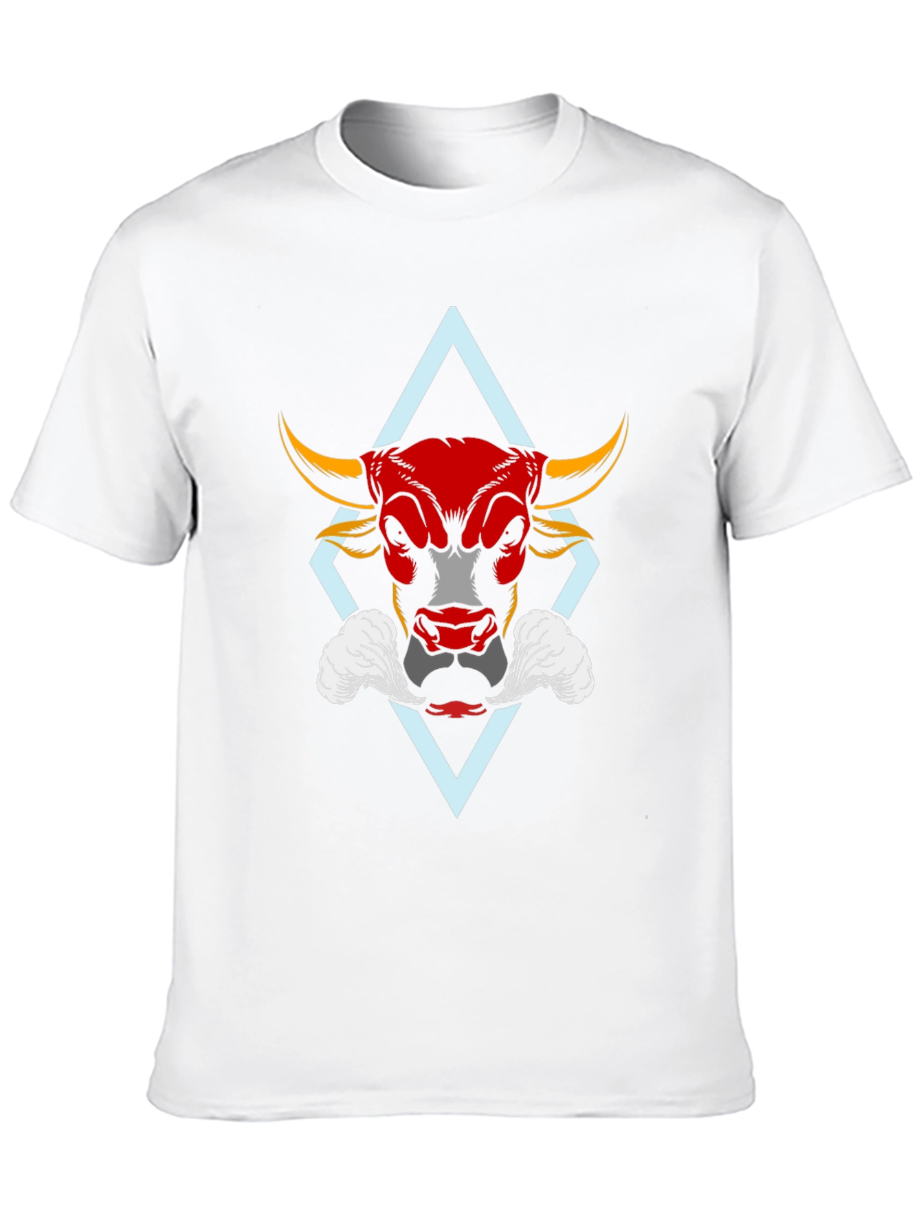 Bull Graphic Tee - Bold Red Bull Design