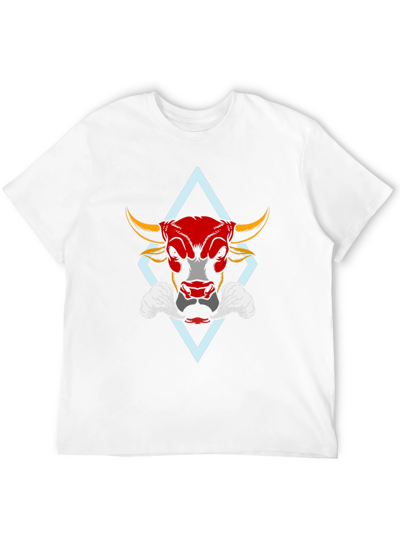 Bull Graphic Tee - Bold Red Bull Design