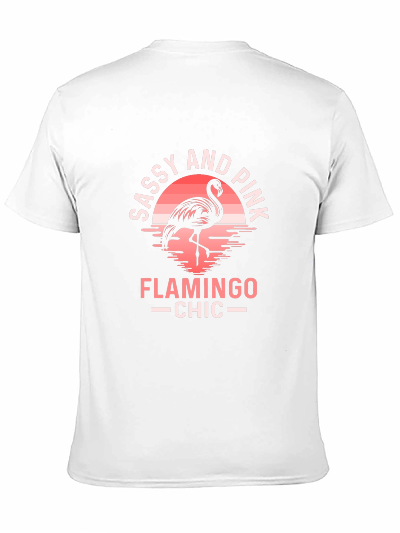 Sassy & Pink Flamingo Graphic Tee