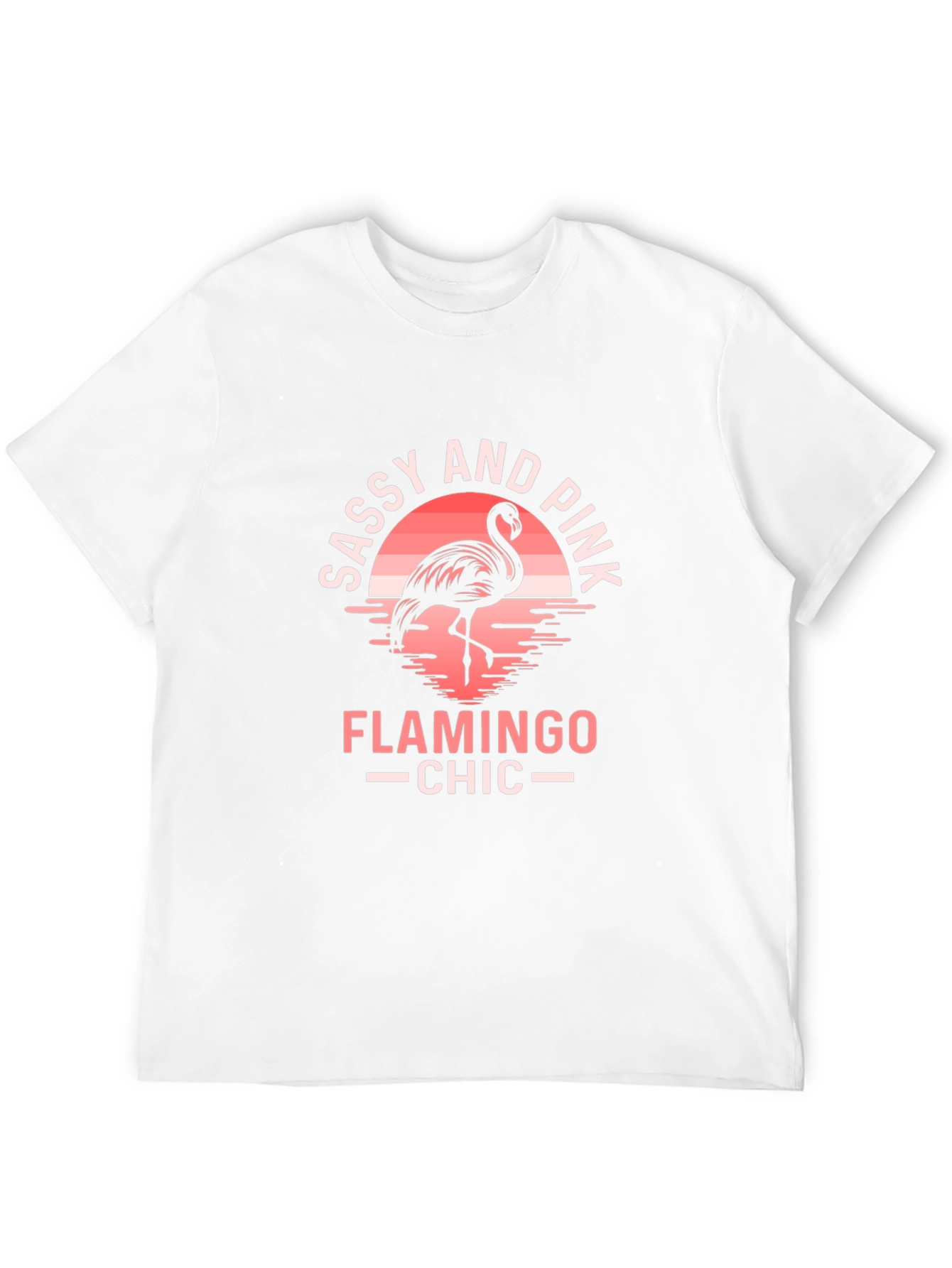 Sassy & Pink Flamingo Graphic Tee
