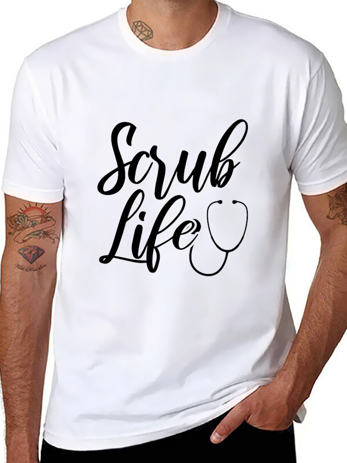 Scrub Life Graphic Tee - Medical Professional Apparel