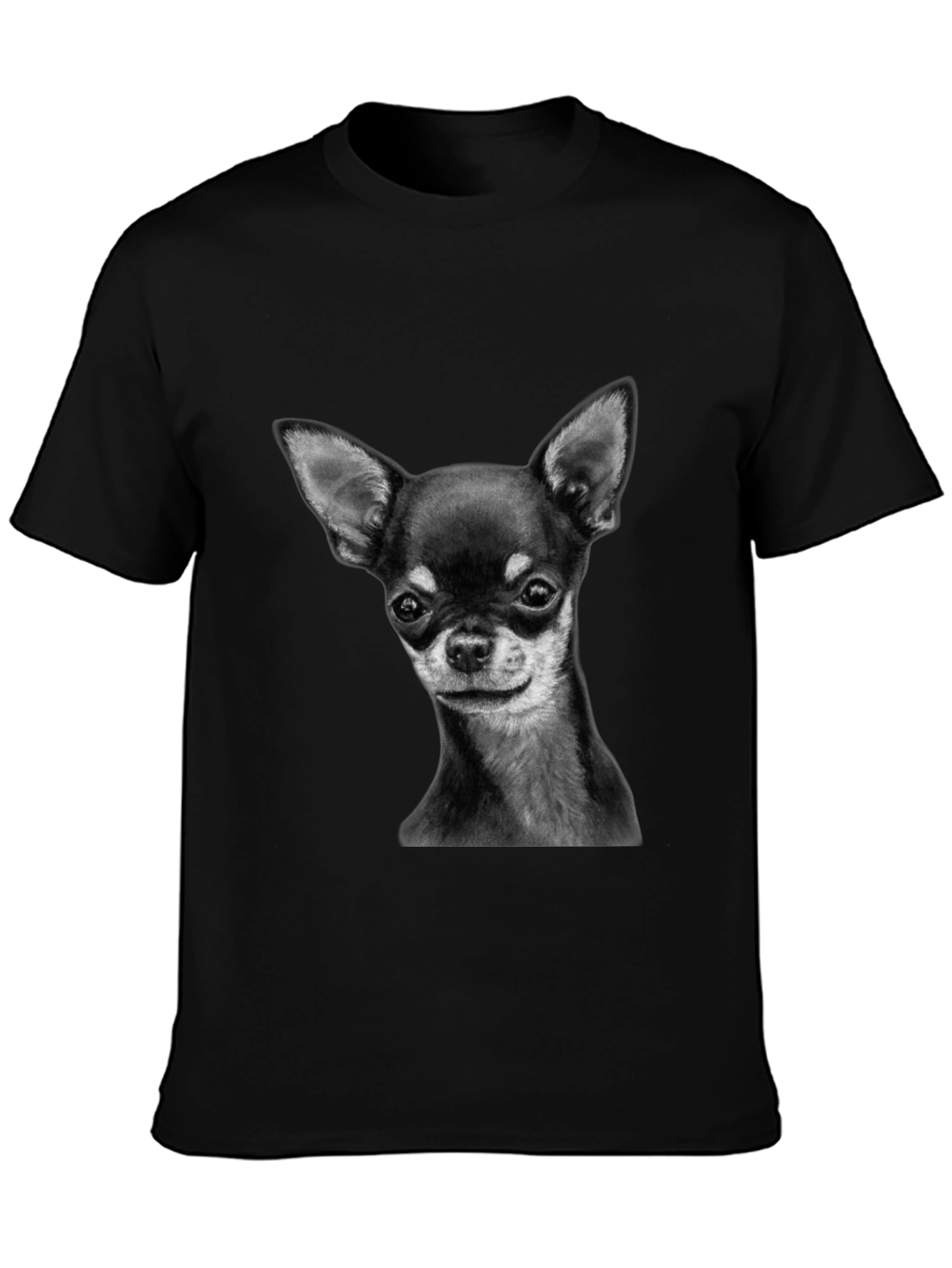 Chihuahua Dog Graphic Print T-Shirt