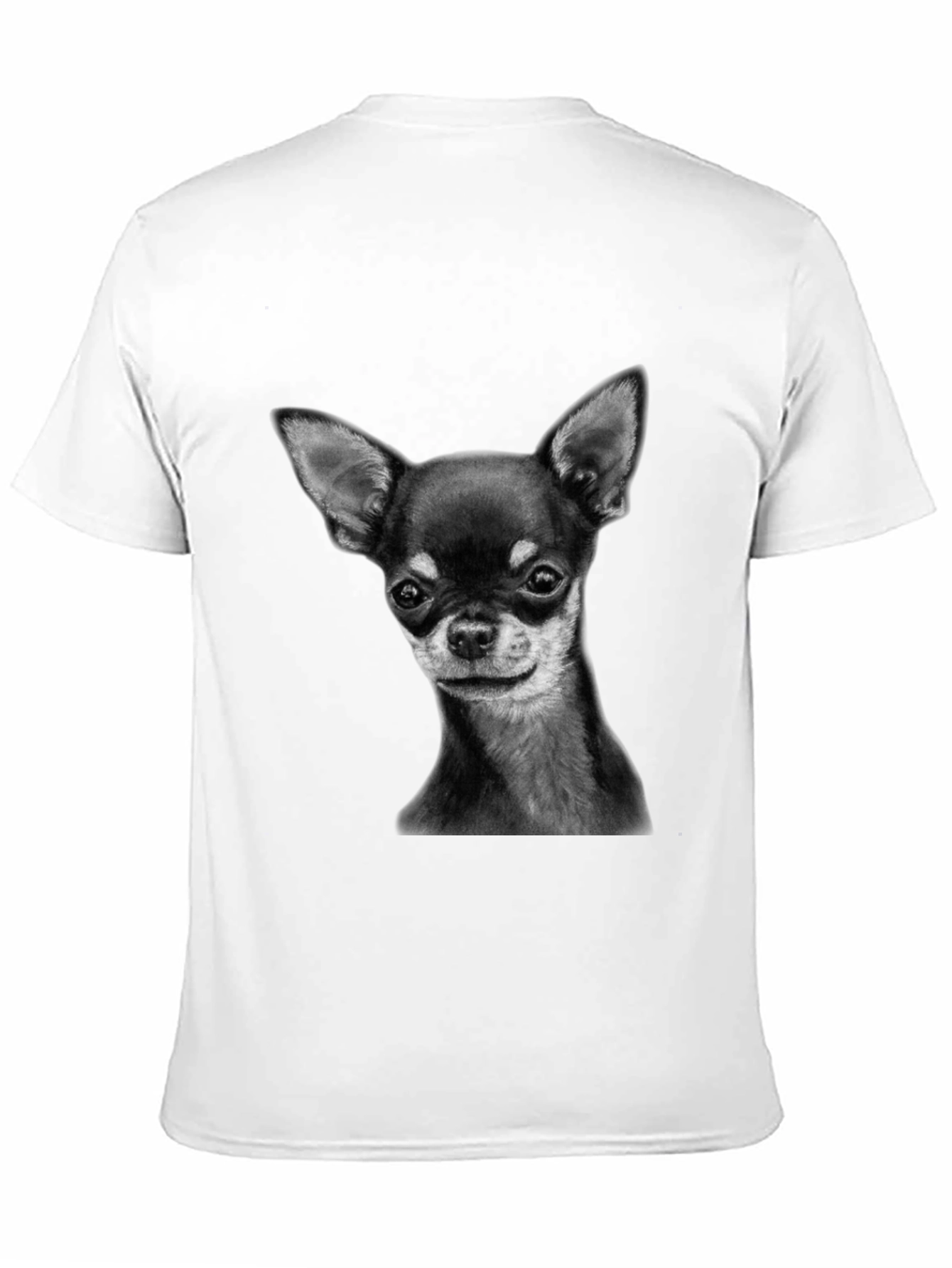 Chihuahua Dog Graphic Print T-Shirt