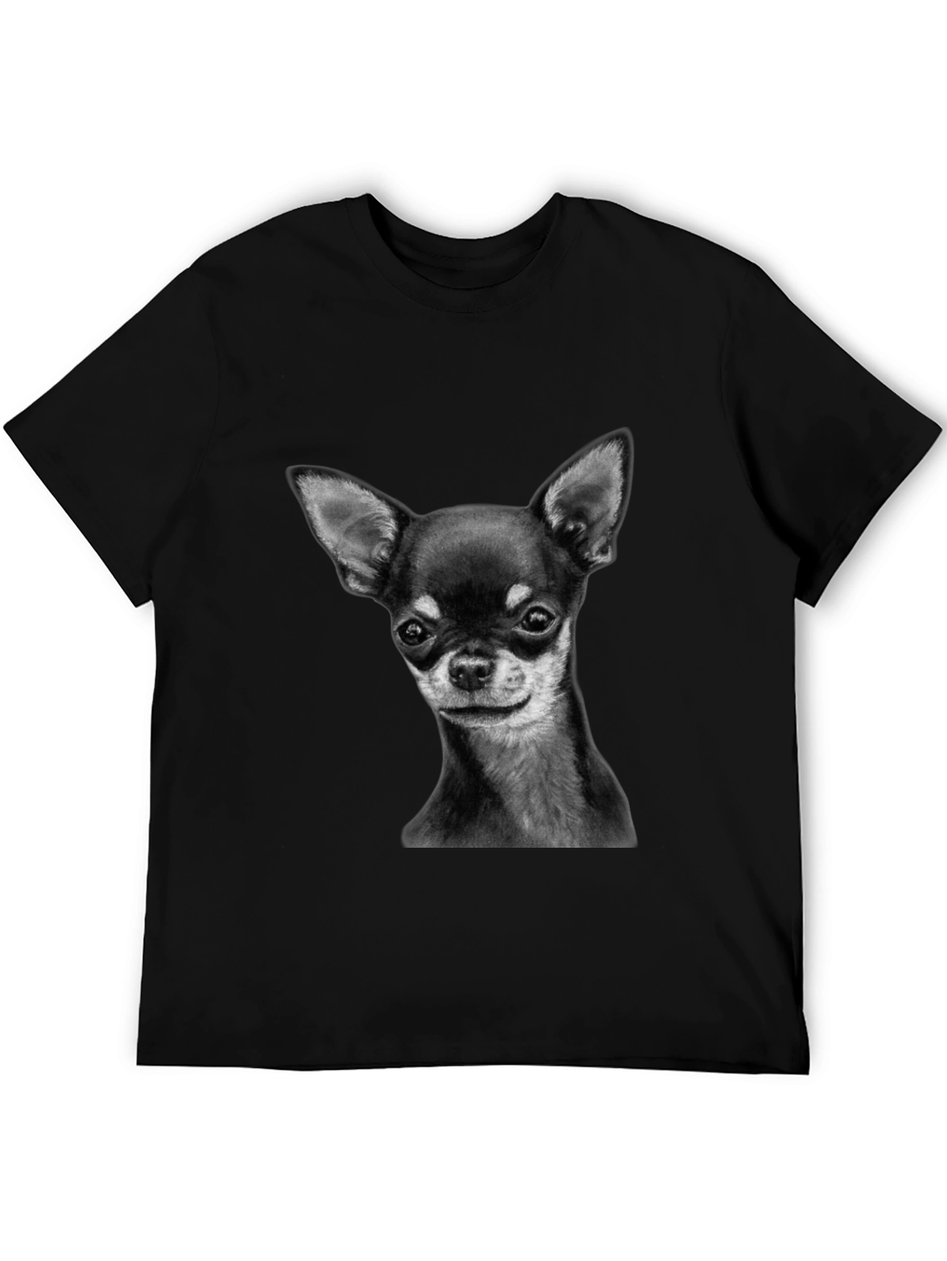 Chihuahua Dog Graphic Print T-Shirt