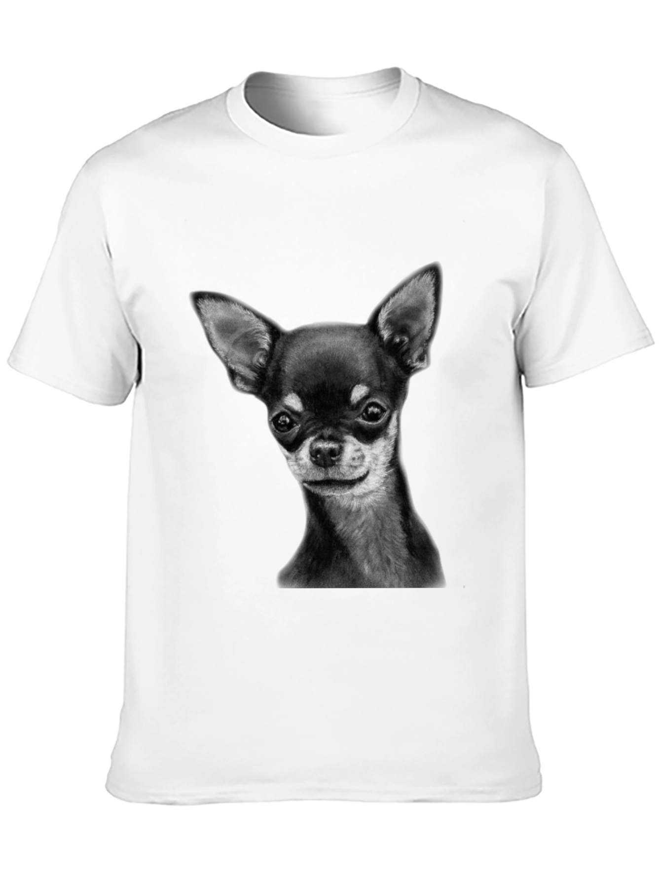 Chihuahua Dog Graphic Print T-Shirt