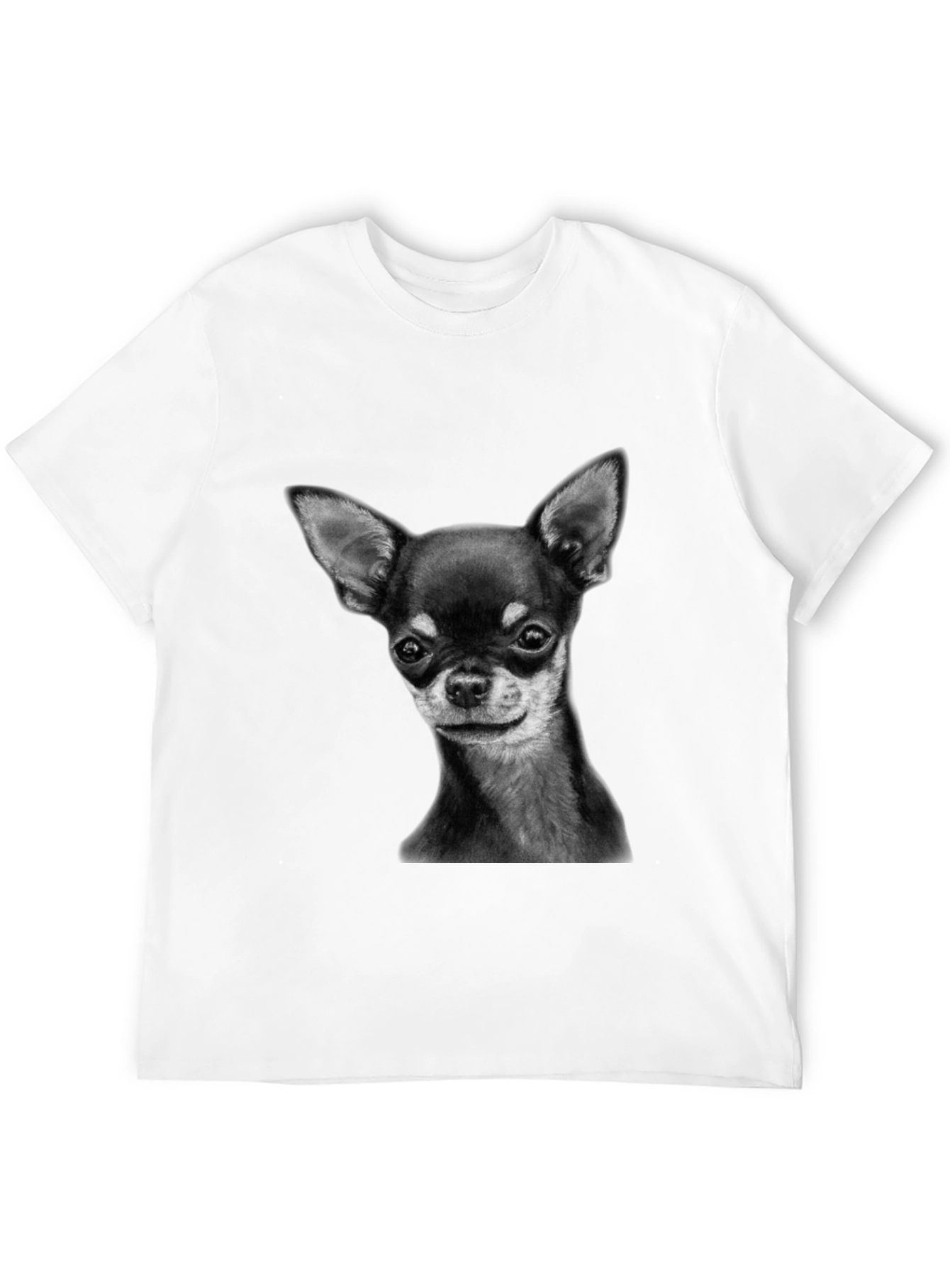 Chihuahua Dog Graphic Print T-Shirt