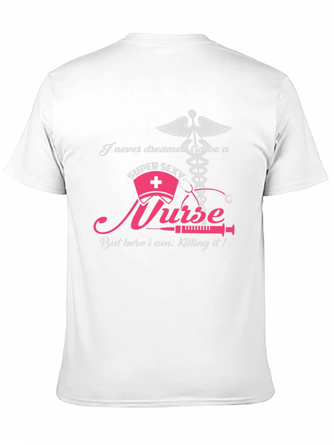 Super Sexy Nurse Graphic Tee - Black