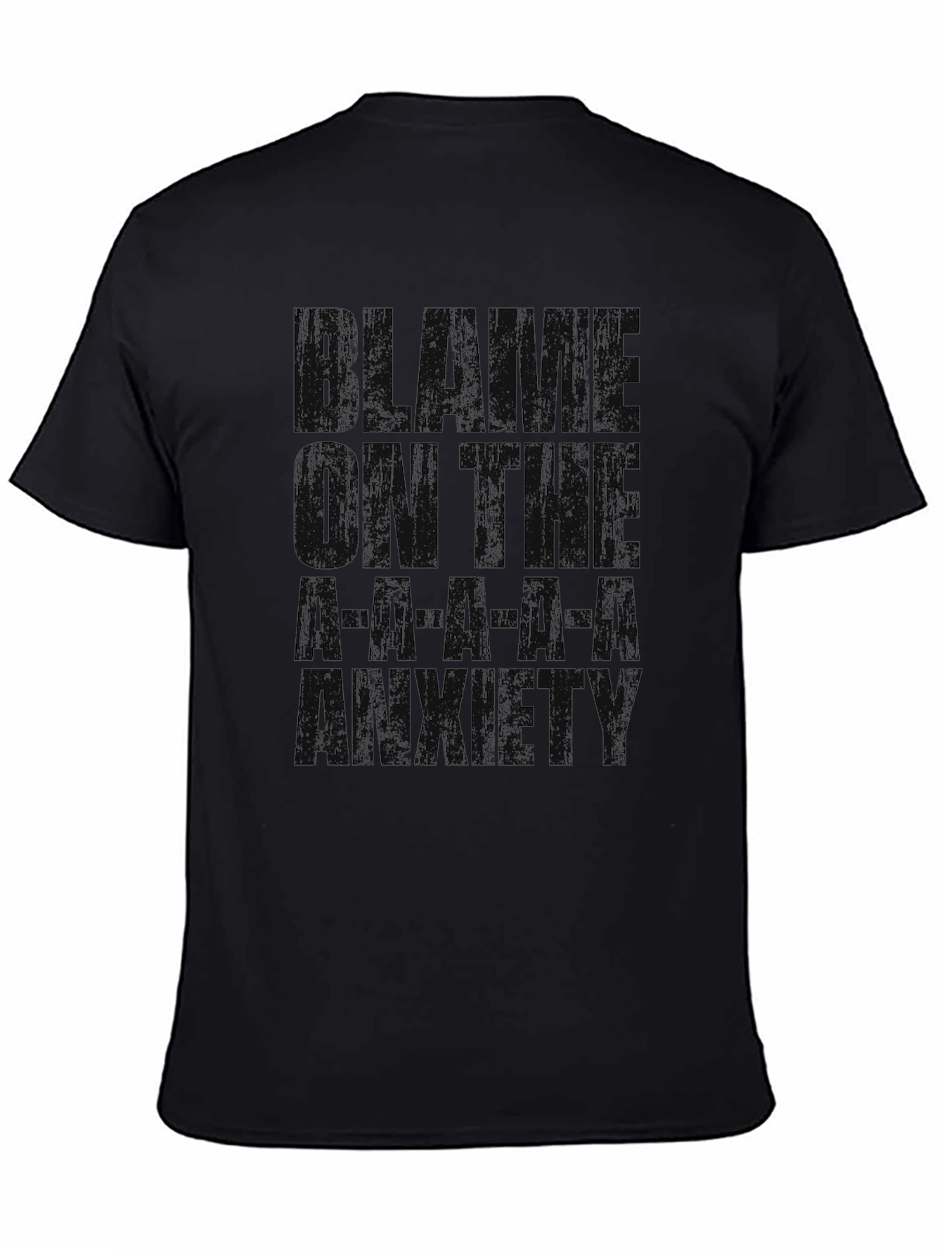 Blame on the Anxiety Graphic T-Shirt