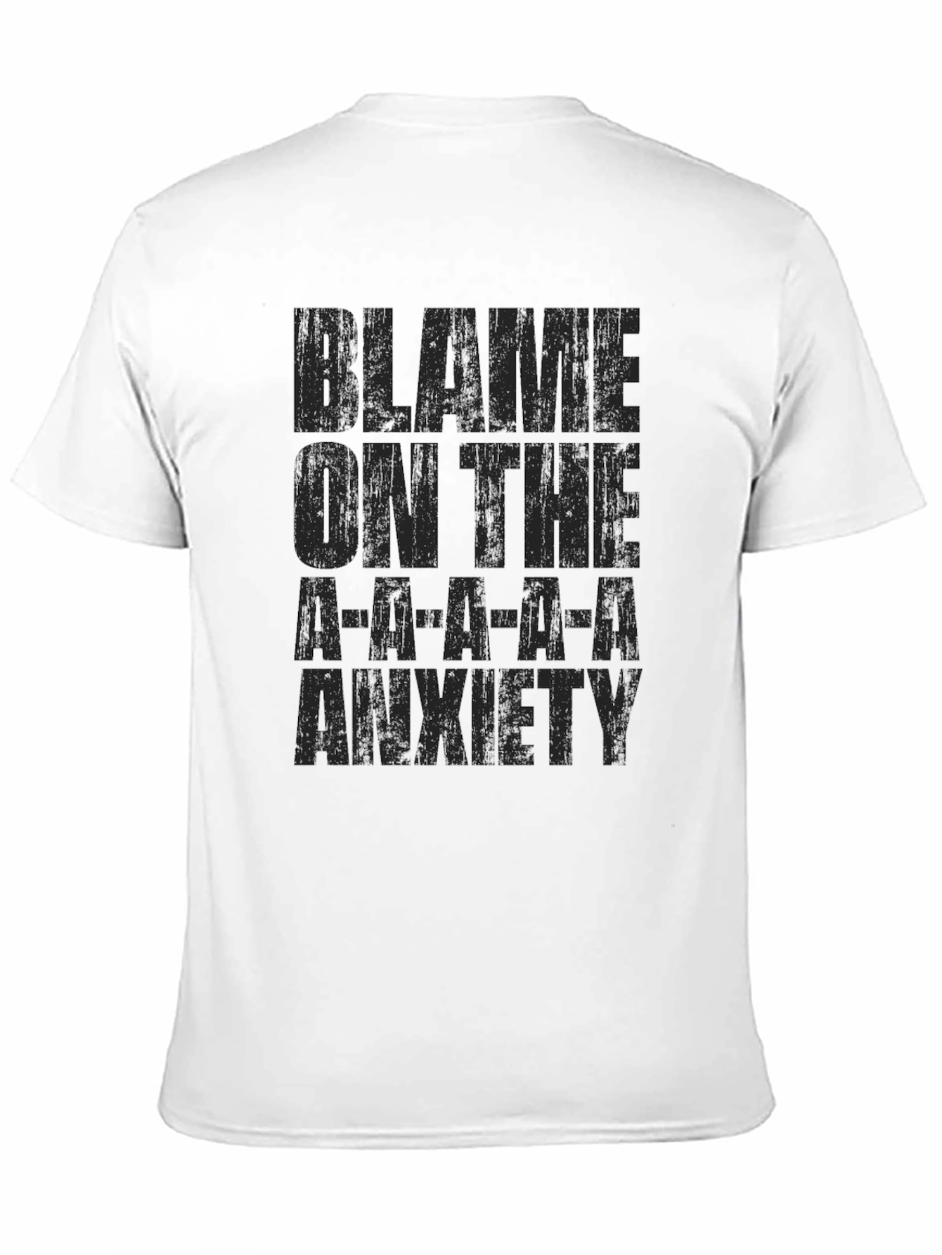 Blame on the Anxiety Graphic T-Shirt