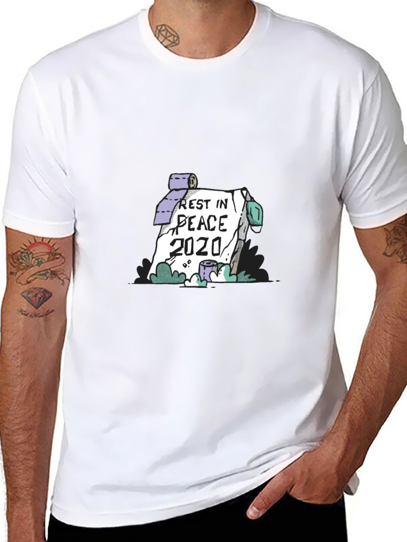 RIP 2020 Toilet Paper T-Shirt
