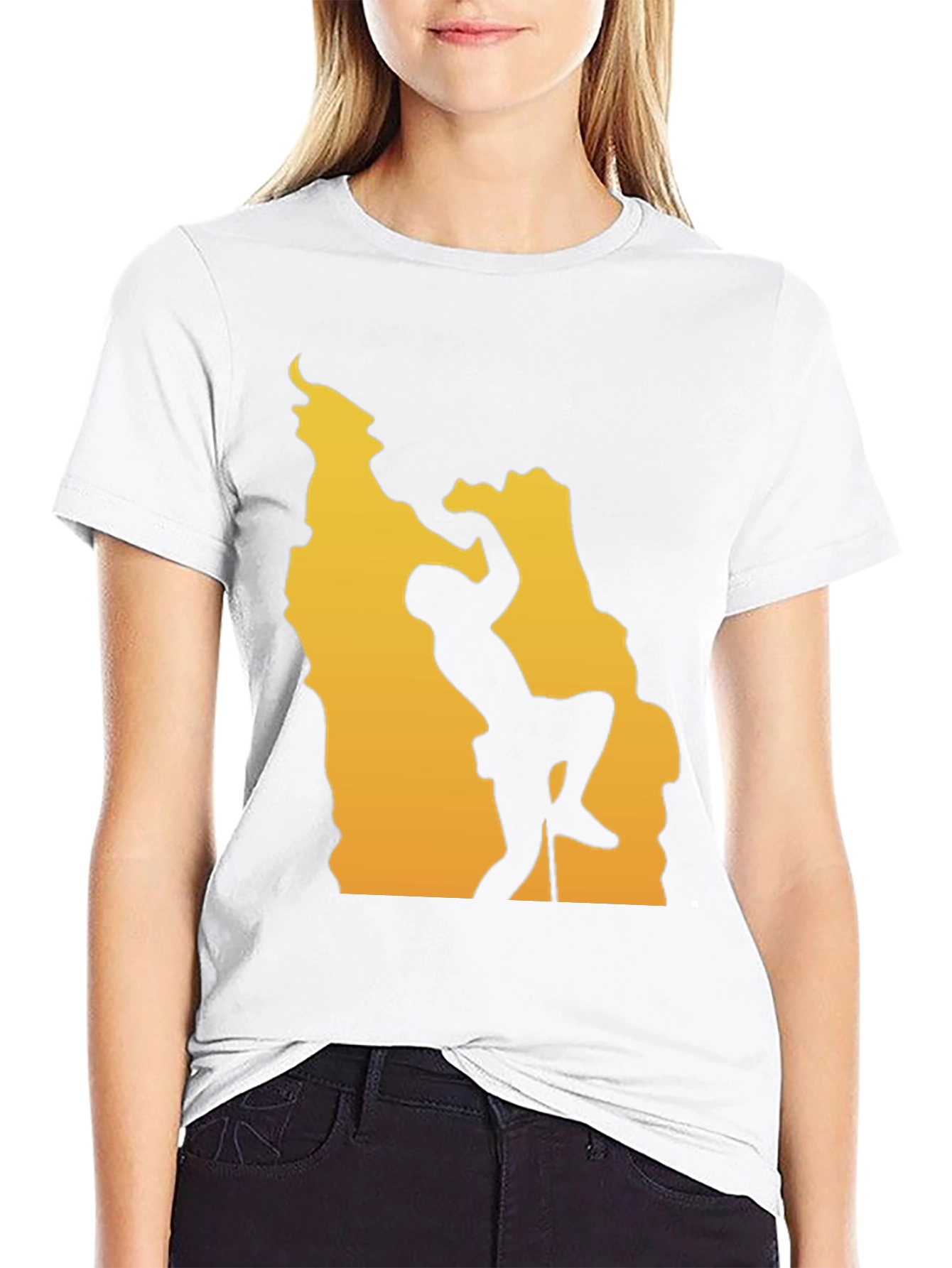 Climbing Graphic Tee - Black